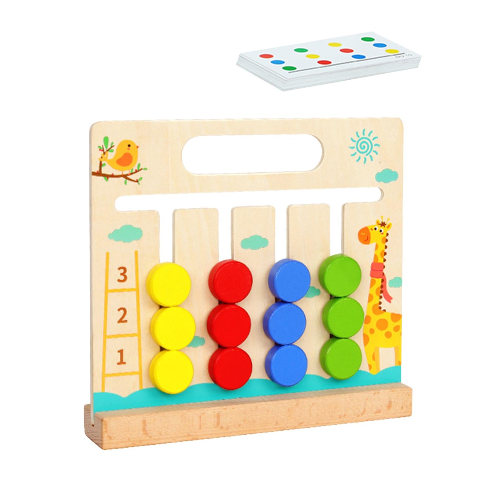 Montessori Learning Toys Birthday Gifts Preschool Educational Wooden Toys