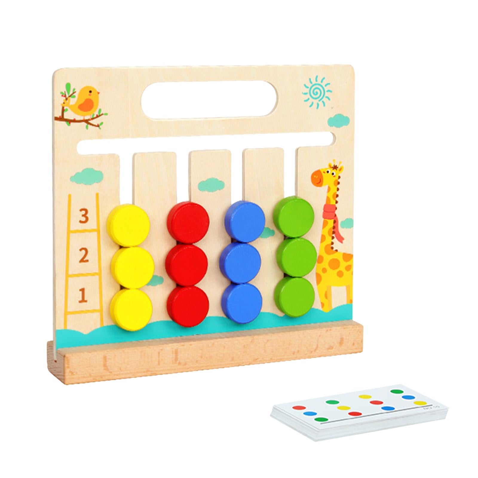 Montessori Learning Toys Birthday Gifts Preschool Educational Wooden Toys