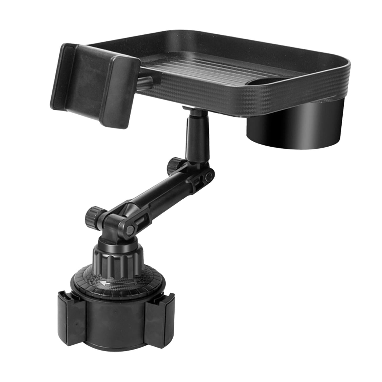 Car Cup Holder Expander Multipurpose 360° Rotating Food Table Tray