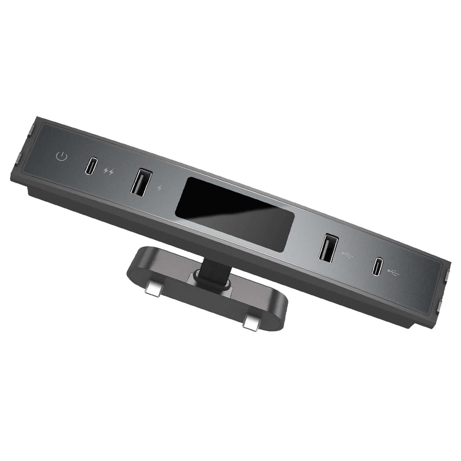 Central Console USB Hub Multiport Adapter for Tesla Model 3 Y