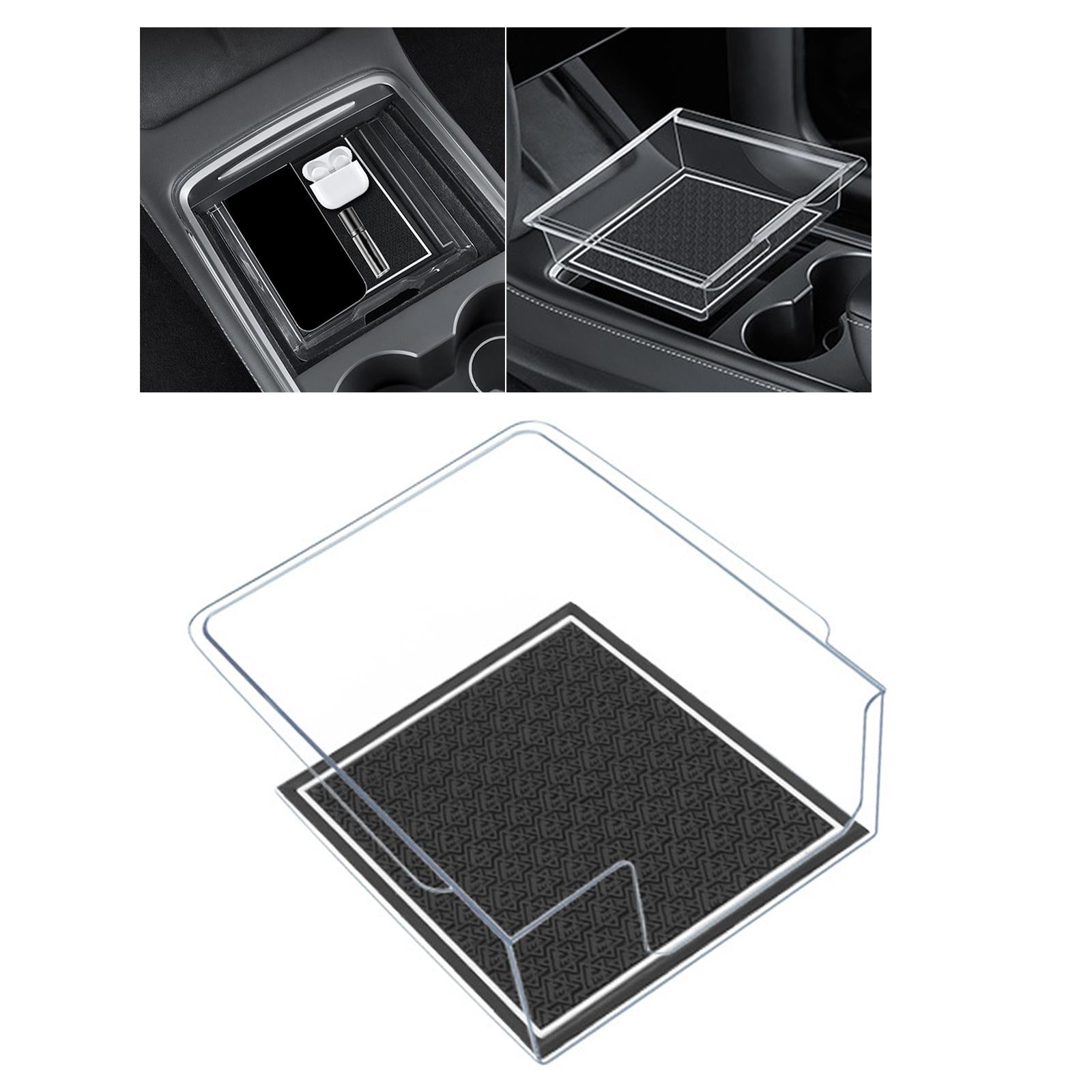 Central Console Organizer Tidy Interior Accessories for Tesla Model 3 Y rear storage box