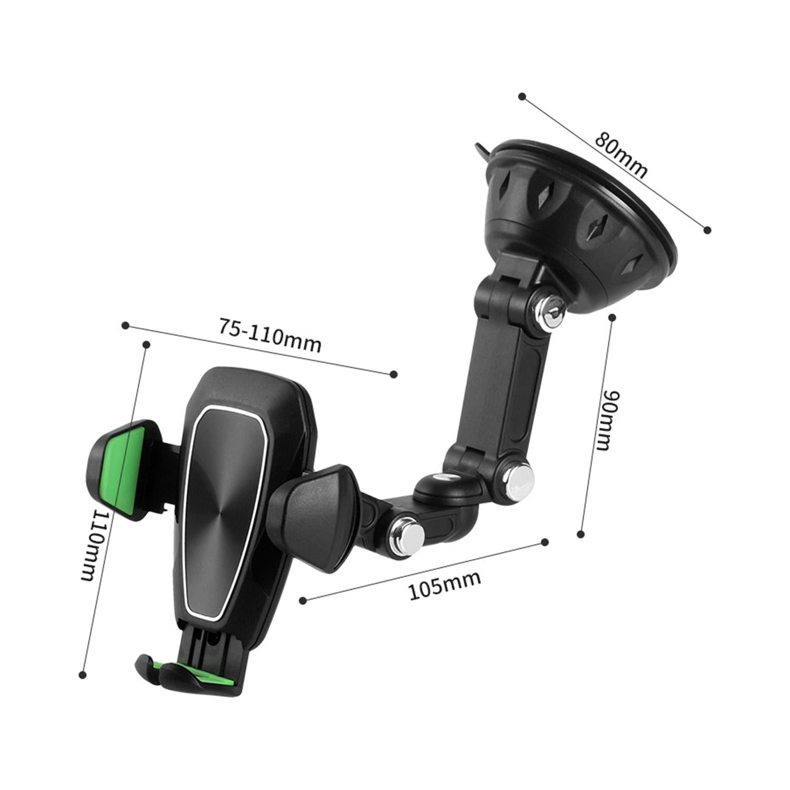 Car Navigation Bracket Sturdy Car Mount Phone Holder for Car Windshield