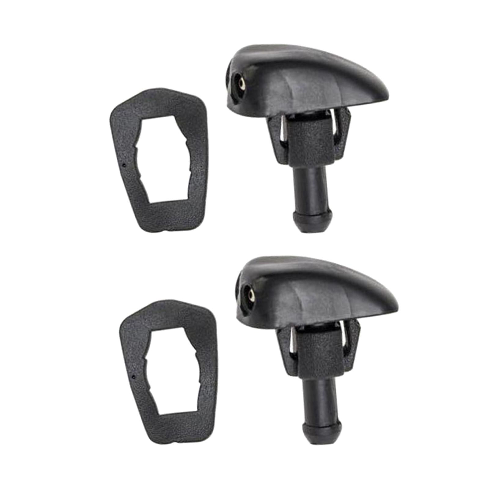 2 Pieces Car Windscreen Washer Nozzle Wiper Nozzle Windshield Sprayer Nozzle