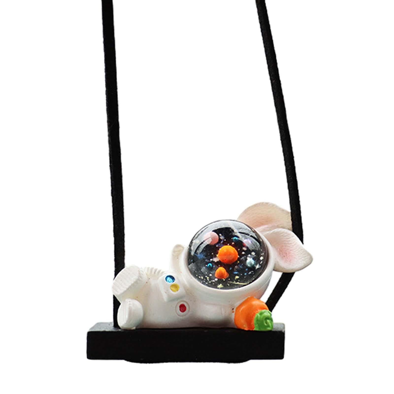 Astronaut Pendant for Car Hanging Ornament for Car Bedside Bedrooms Style C