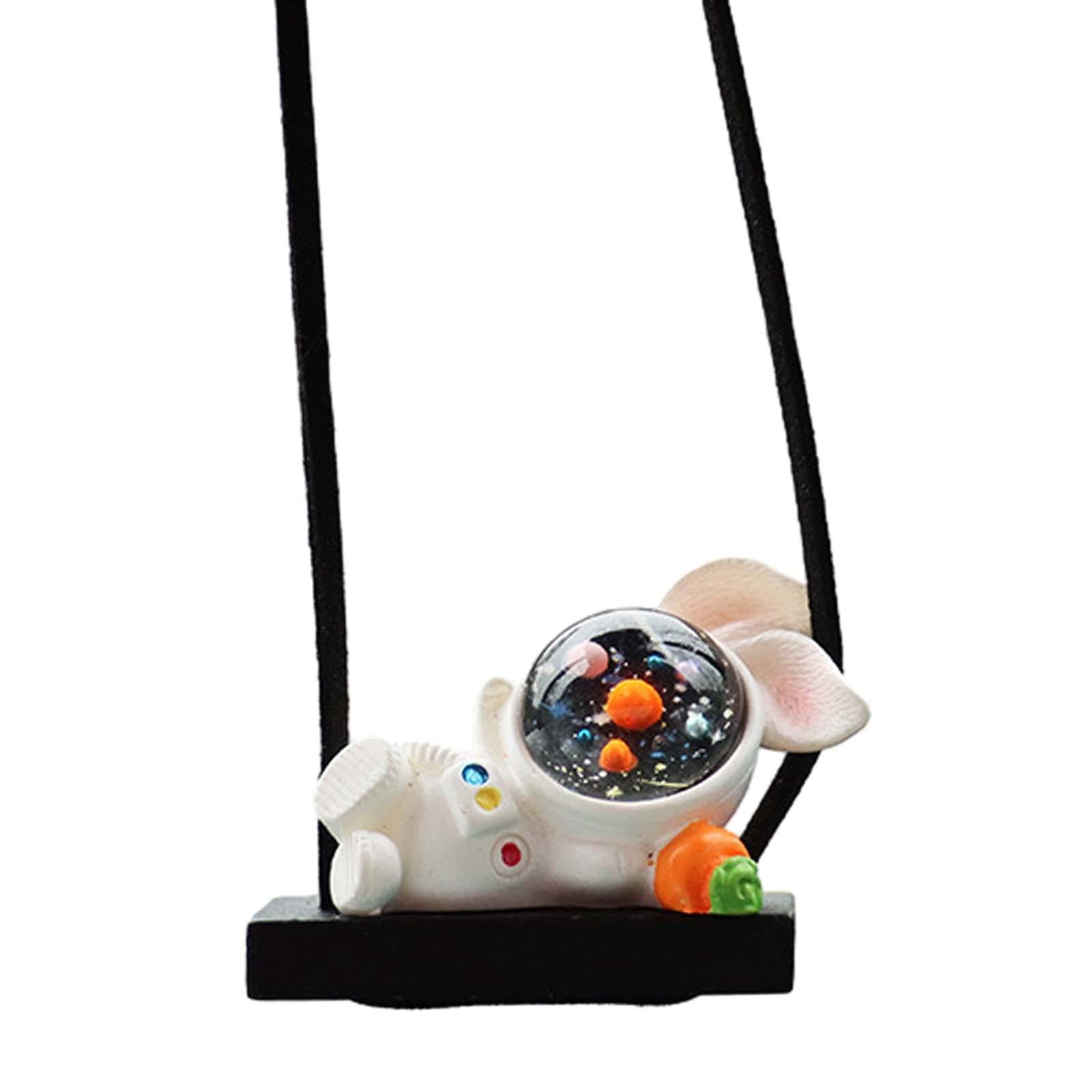 Astronaut Pendant for Car Hanging Ornament for Car Bedside Bedrooms Style C