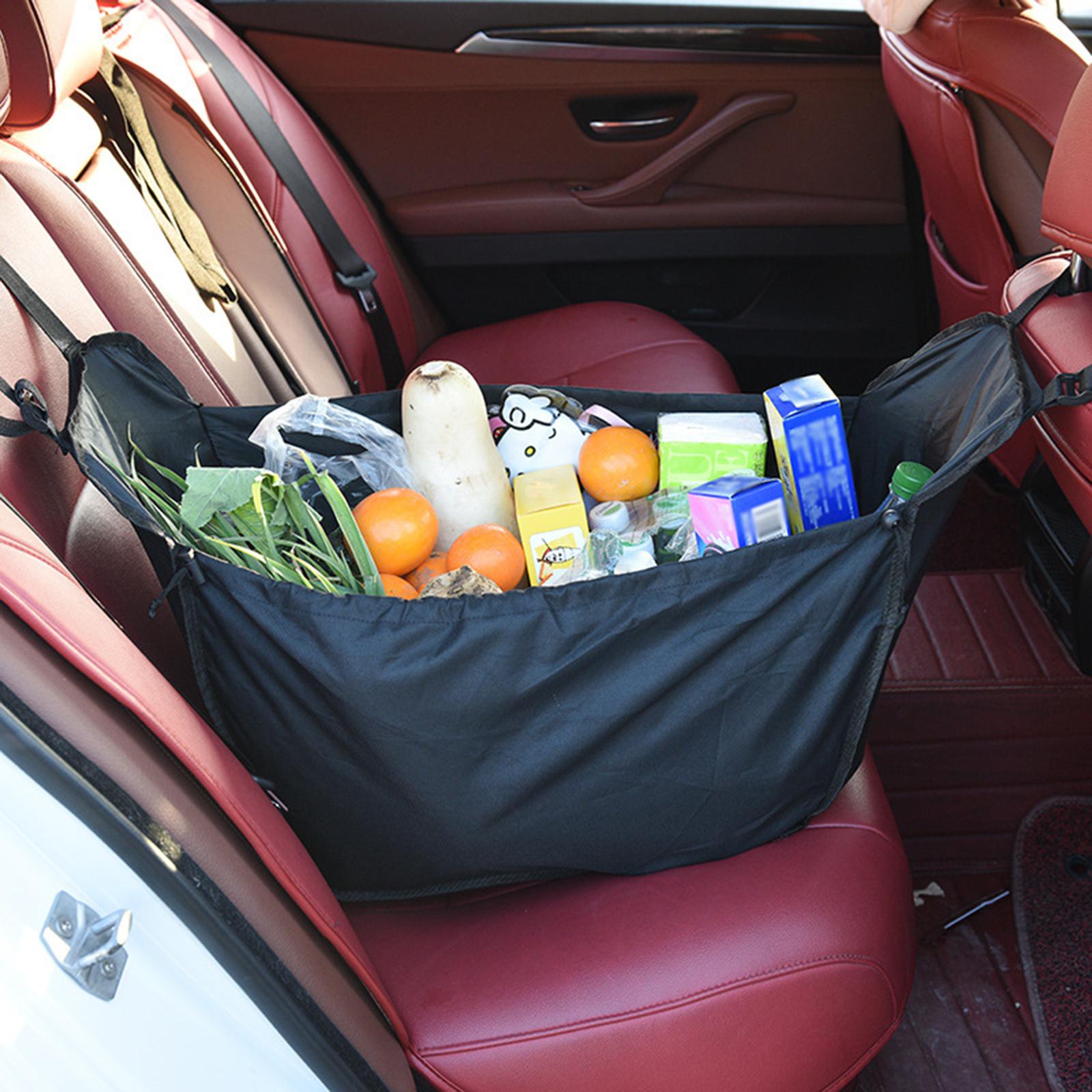 Car Hammock Storage Bag Seat Back Front Trunk Organizer Car Seat Organizer
