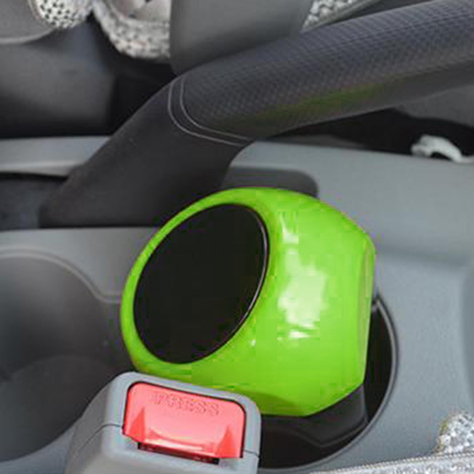 Car Dustbin Mini Garbage Bin with Press Cover for Dinning Room Durable Green
