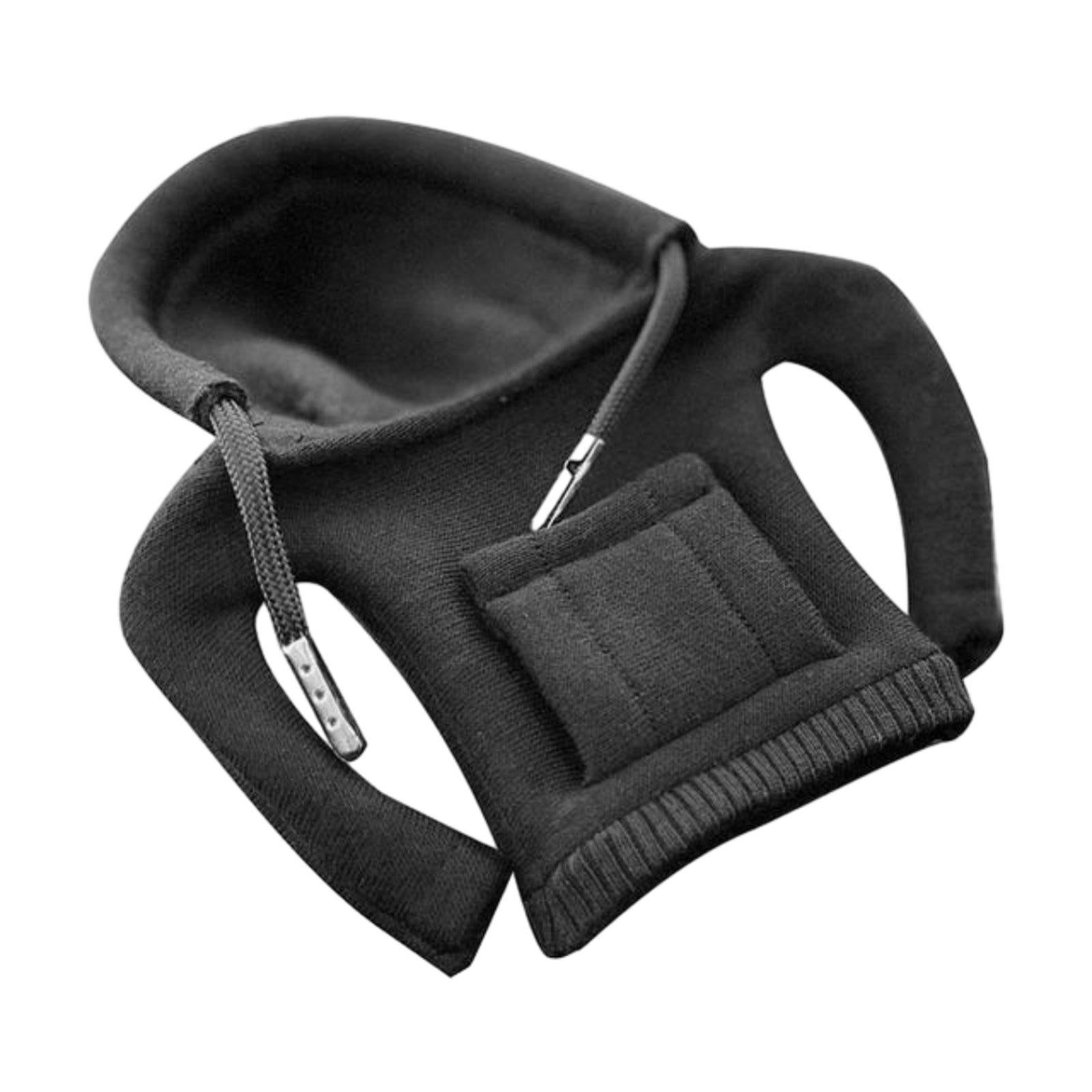 Car Shifter Knob Cover Hoodie Sweatshirt Decoration Cool Shifter Lever Decor Black