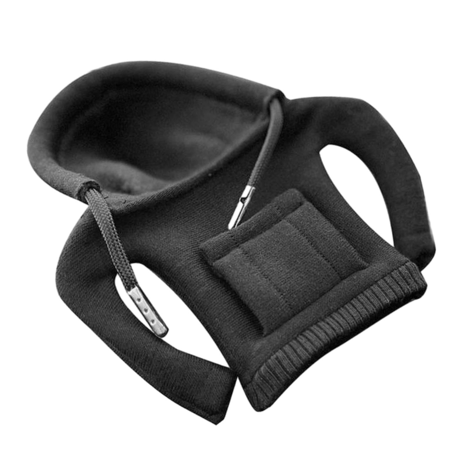 Car Shifter Knob Cover Hoodie Sweatshirt Decoration Cool Shifter Lever Decor Black