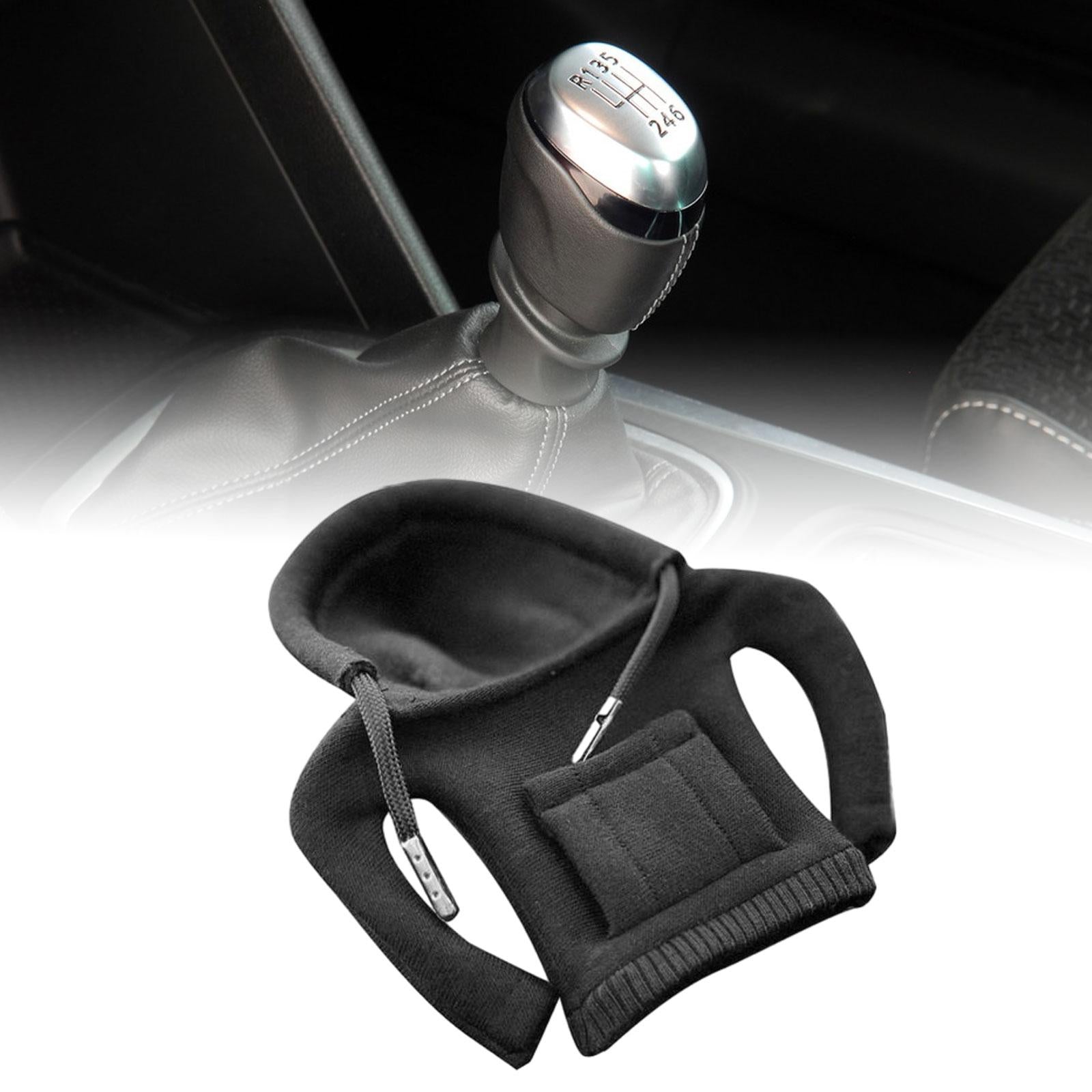 Car Shifter Knob Cover Hoodie Sweatshirt Decoration Cool Shifter Lever Decor Black