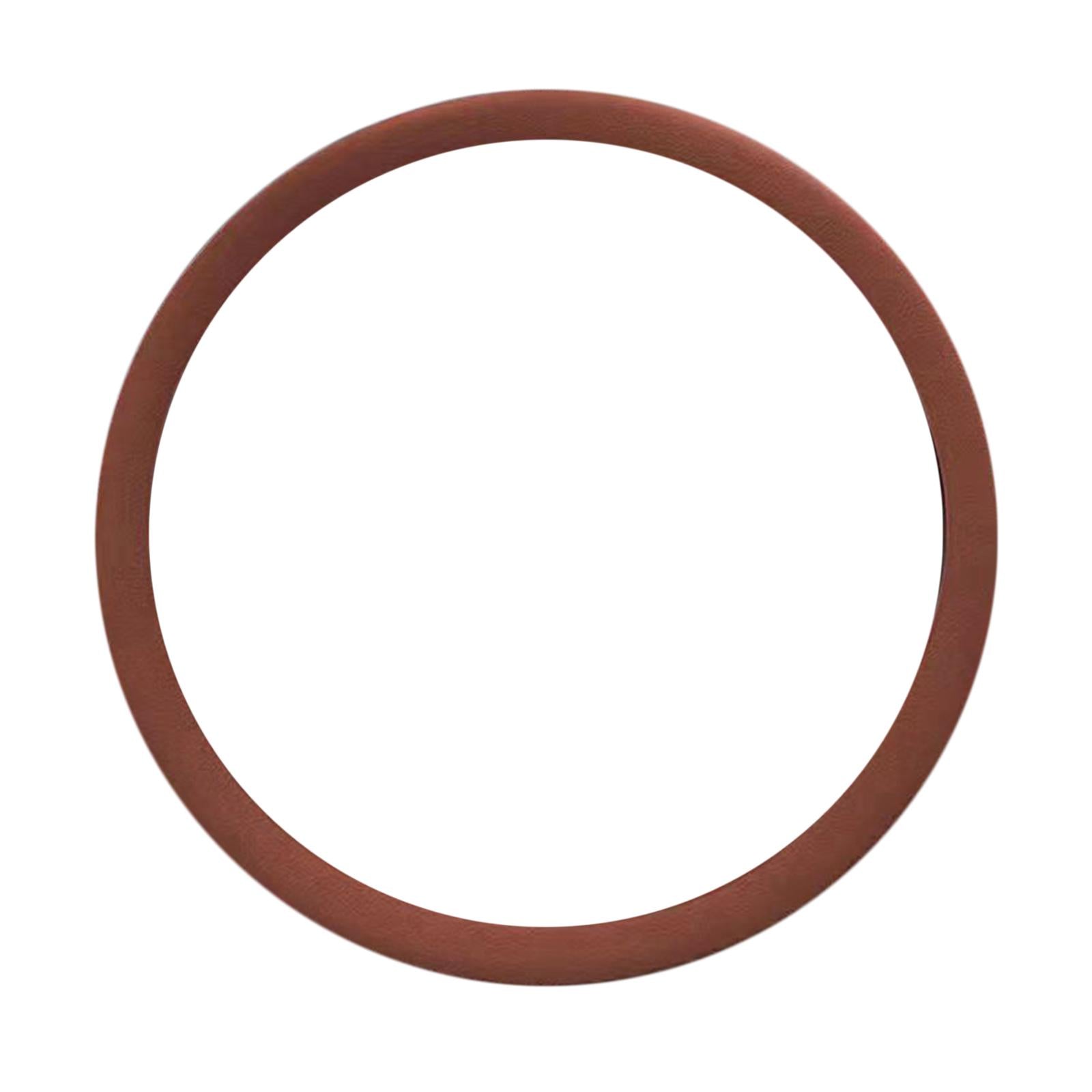 Car Steering Wheel Cover for Steering Wheel Diameter 32cm to 40cm Protection Coffee