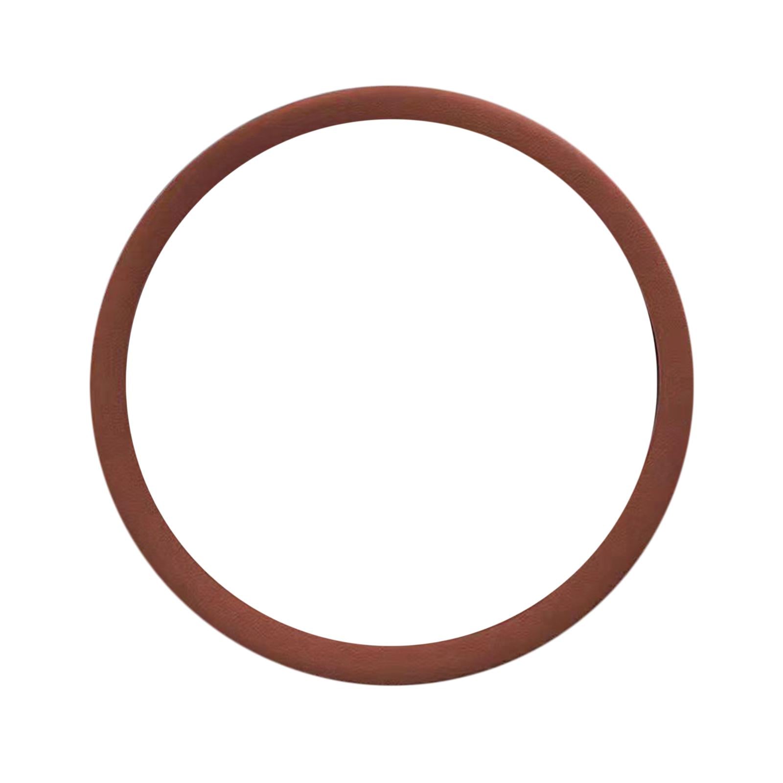 Car Steering Wheel Cover for Steering Wheel Diameter 32cm to 40cm Protection Coffee