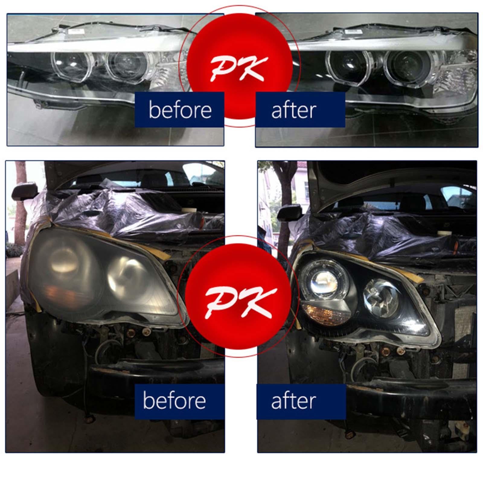 Car Headlight Renovation Kit Atomization Cup Headlight Lens Polish Repair Tool