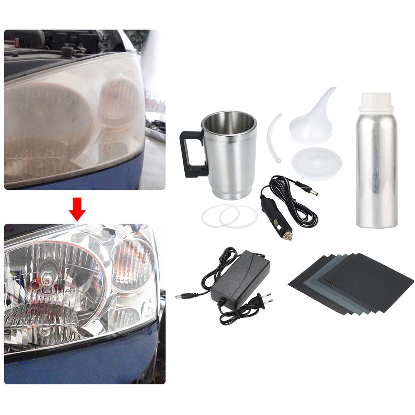 Car Headlight Renovation Kit Atomization Cup Headlight Lens Polish Repair Tool