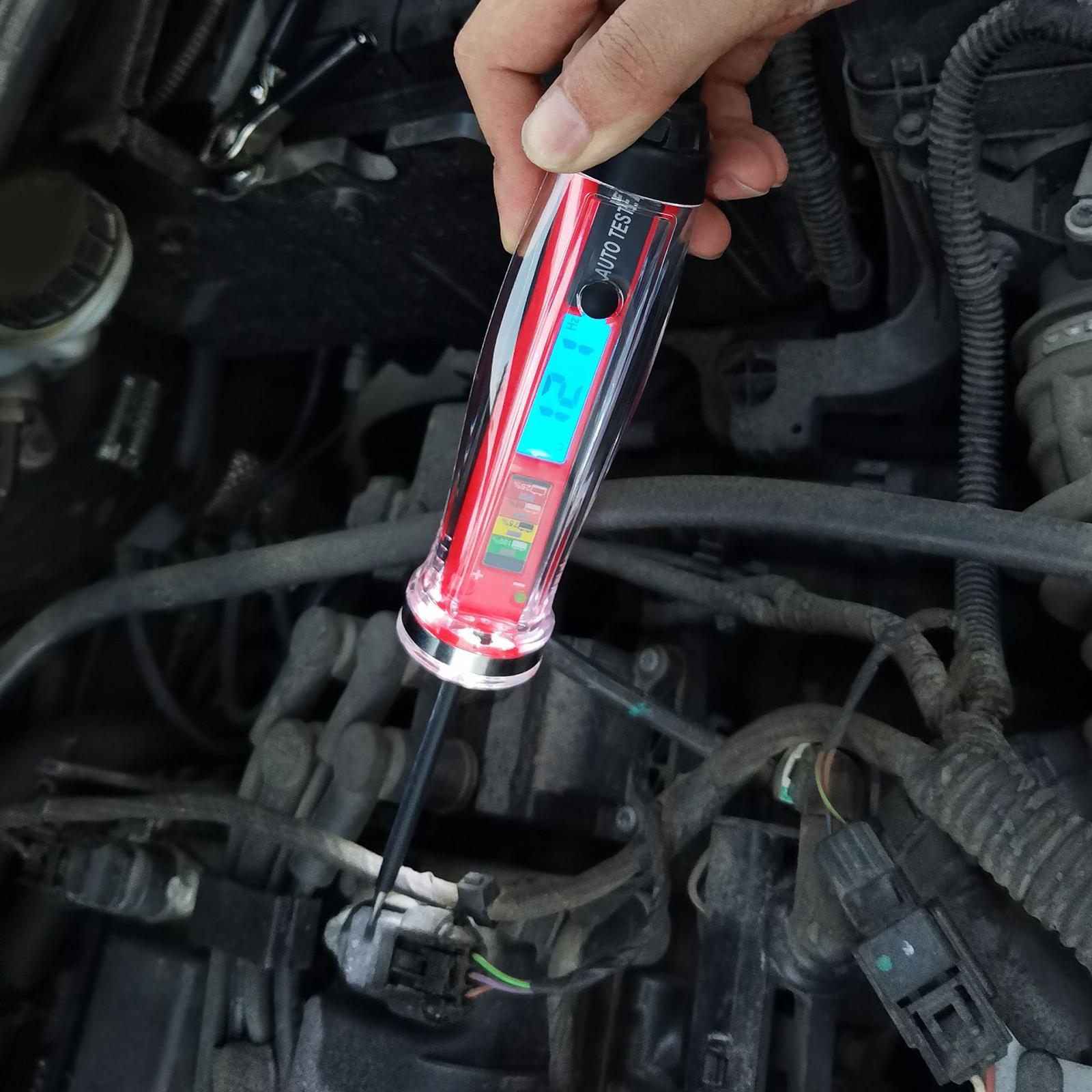 Car Circuit Tester Voltmeter Light Tester 1V-75V Durable Fuse Voltage Tester
