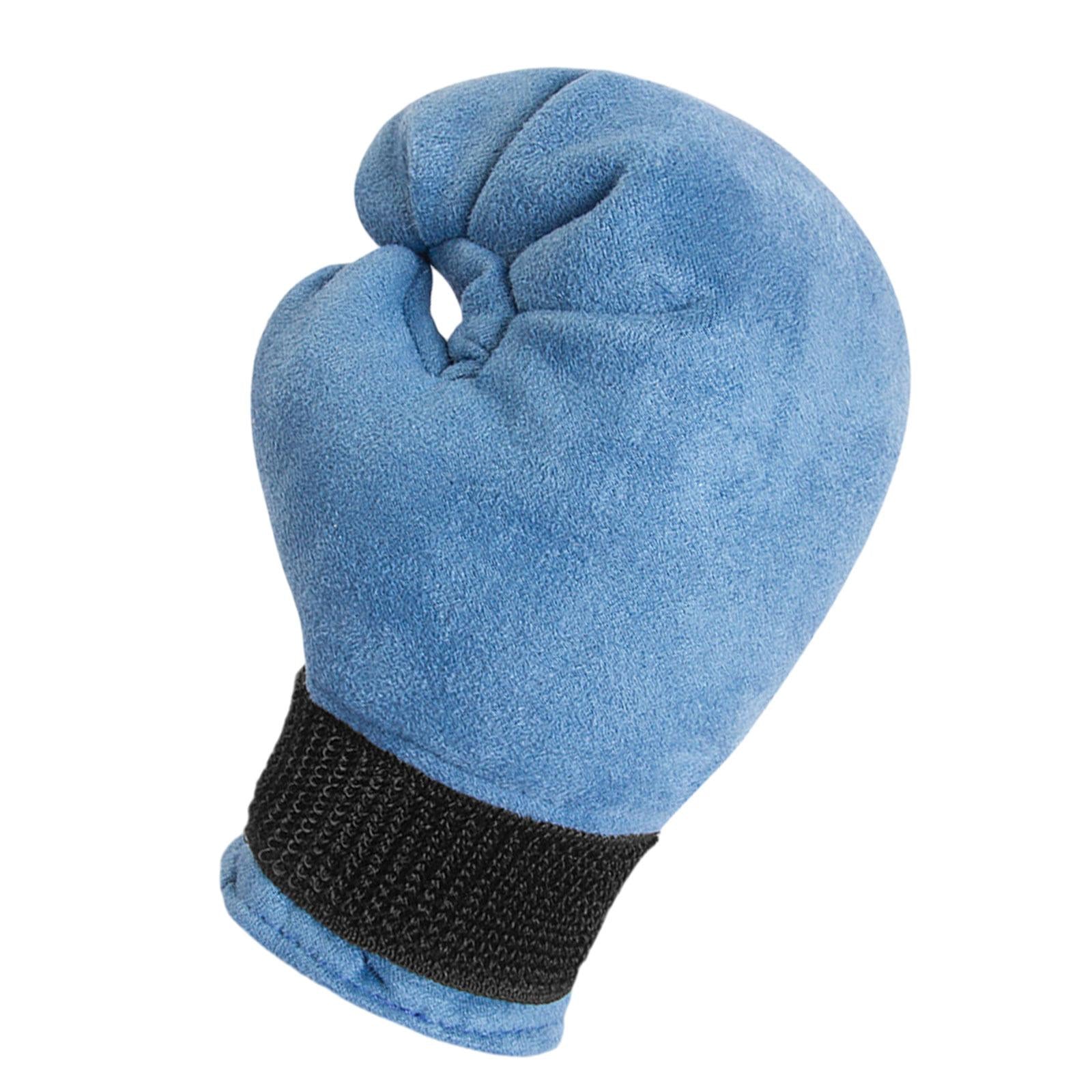 Boxing Shifter Knob Cover Gear Shifter Cover for Car Shifter/ Women Man Blue