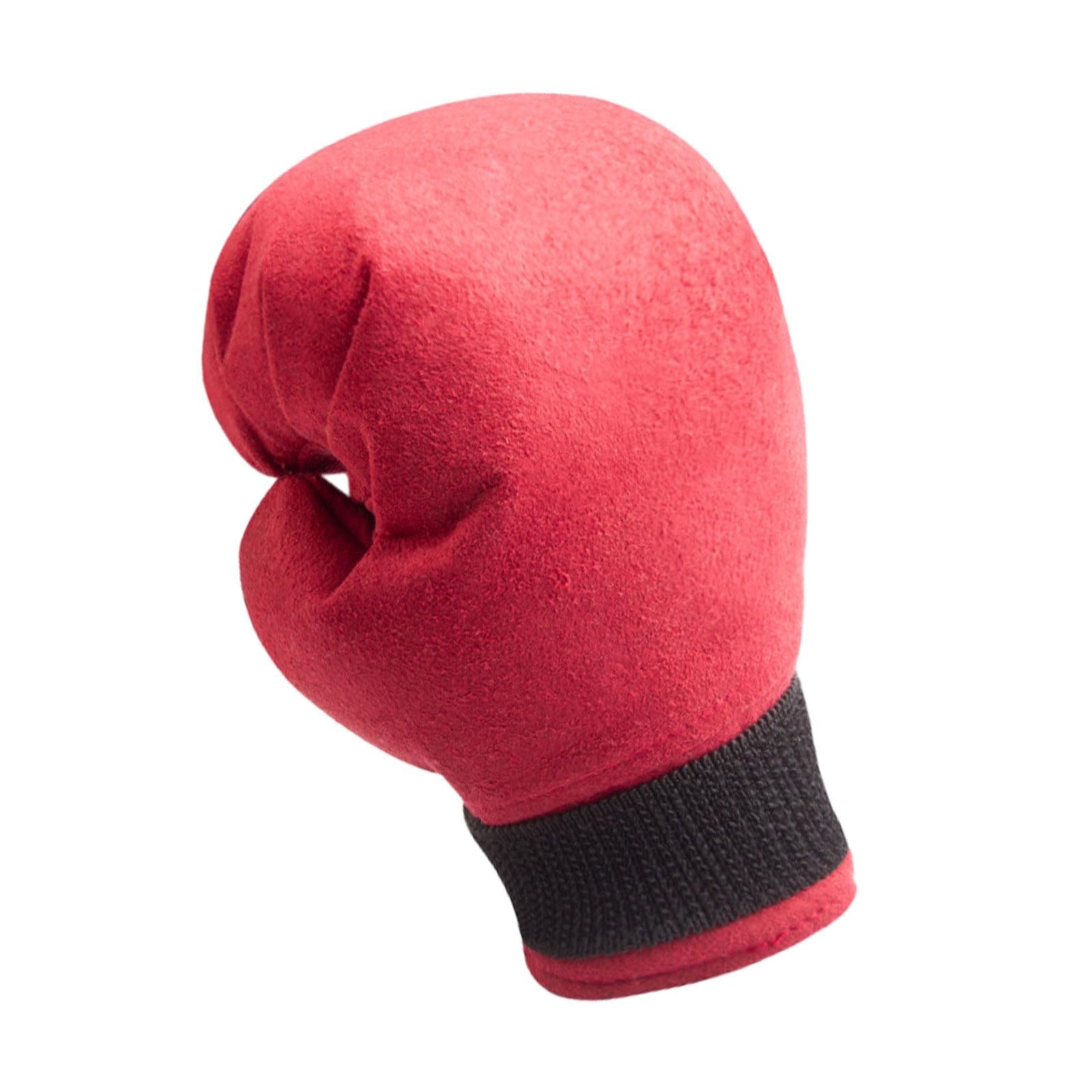 Boxing Shifter Knob Cover Gear Shifter Cover for Car Shifter/ Women Man Red