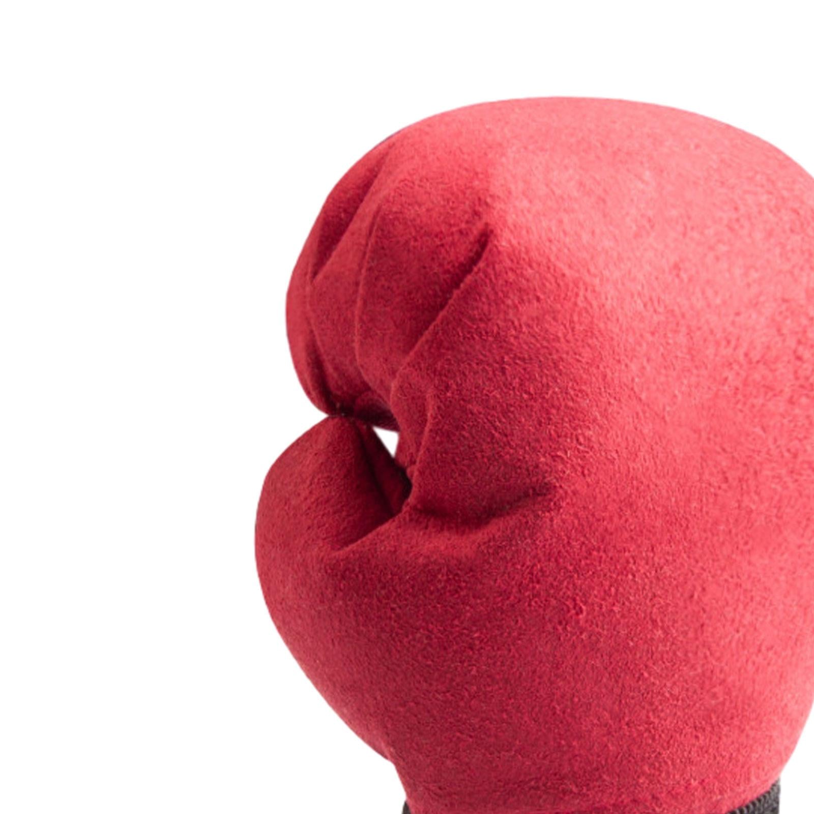 Boxing Shifter Knob Cover Gear Shifter Cover for Car Shifter/ Women Man Red