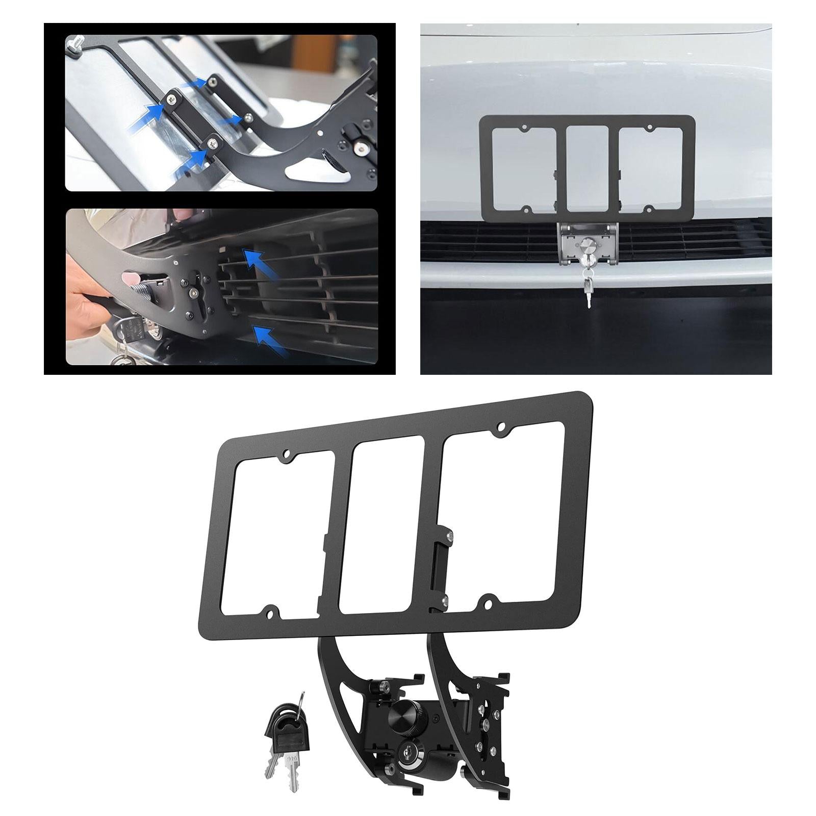 Front License Plate Holder Replaces for Tesla Model 3/Y 2021 Beyond