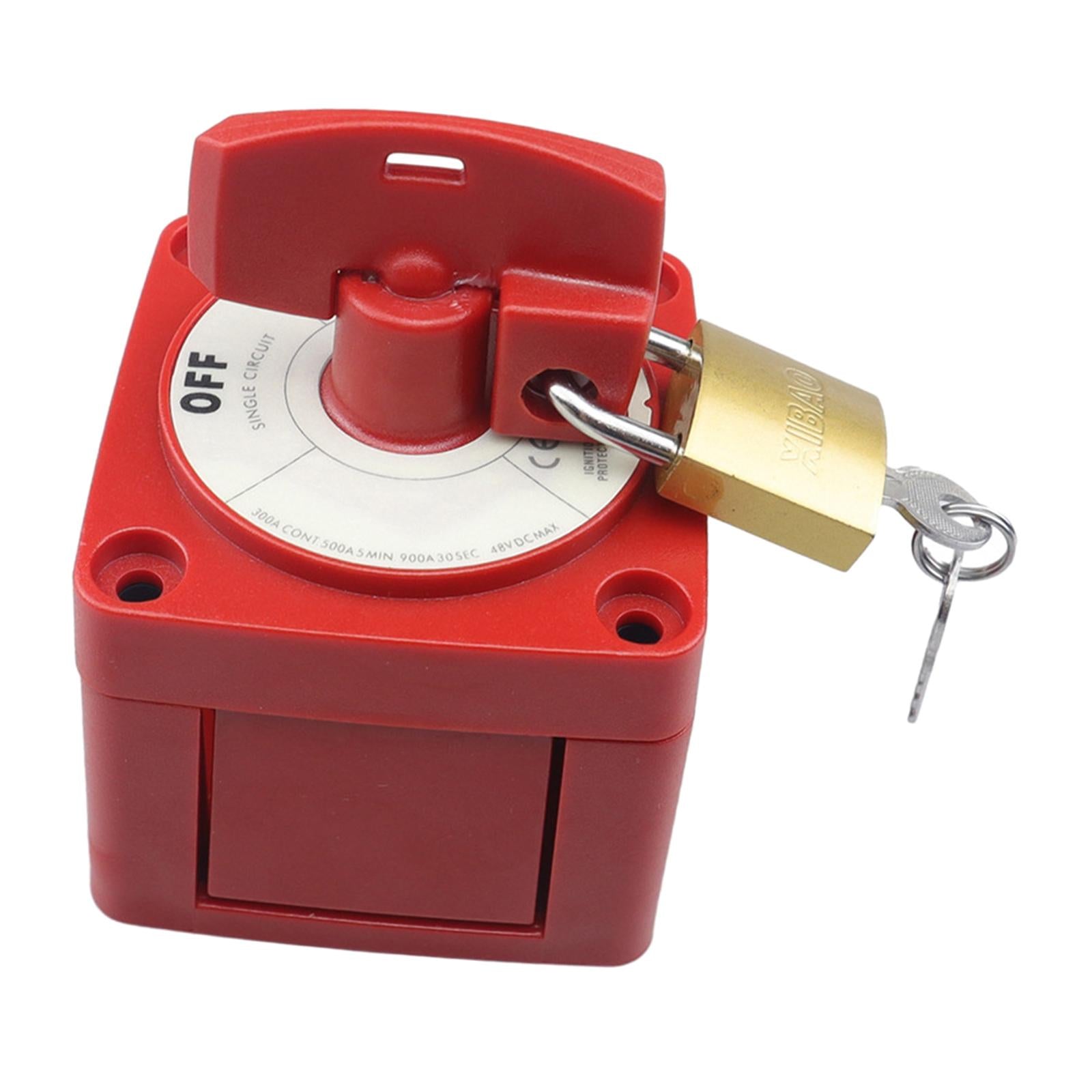 Power Isolator Switch 300A Battery Shut Off Switch Battery Disconnect Switch