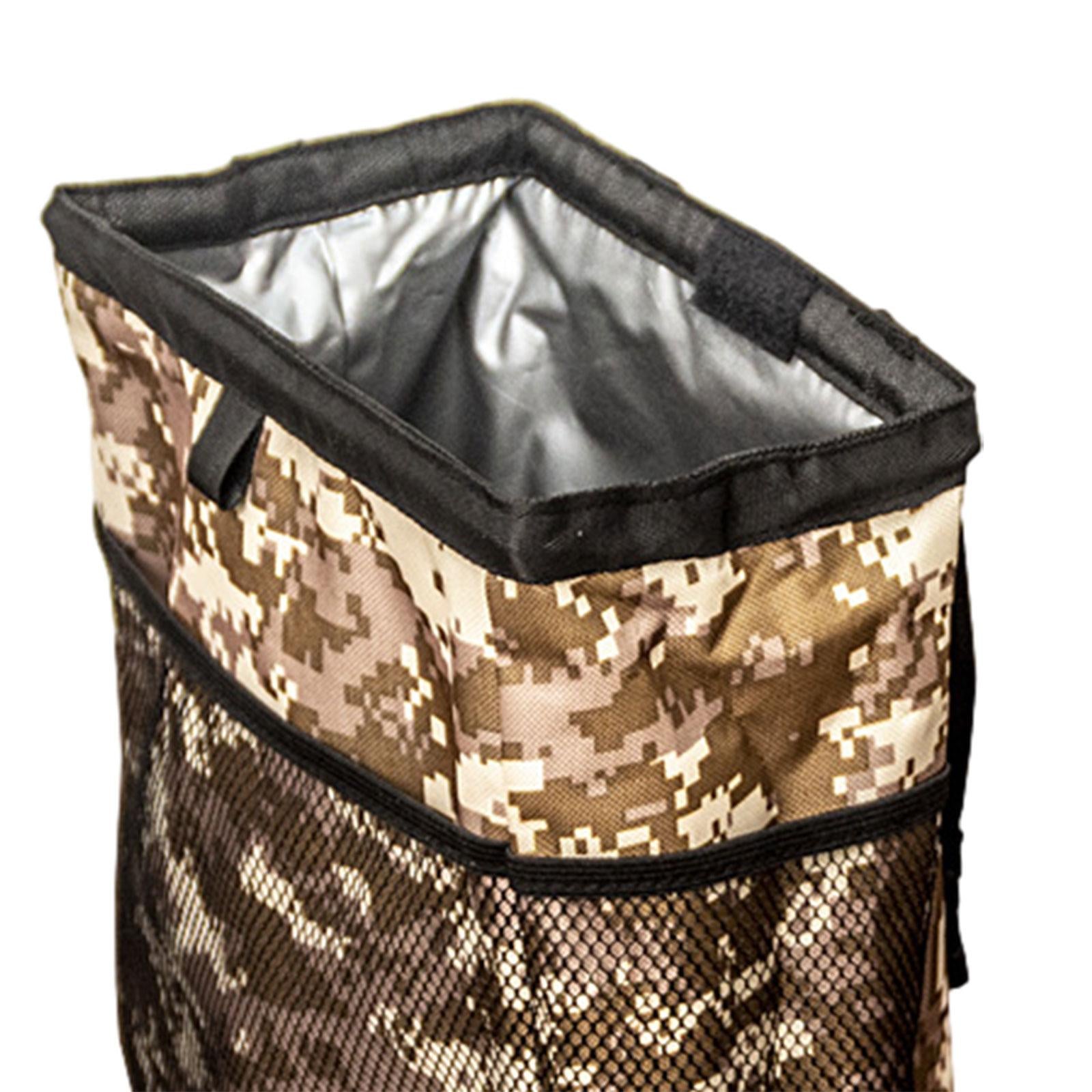 Foldable Car Garbage Can Leakproof Multipurpose Sturdy Car Hanging Trash Bag Colorful