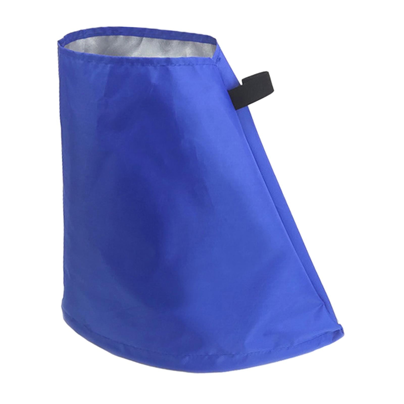 Car Charging Port Cover Dustproof Heat Insulation EV Charger Cover Blue