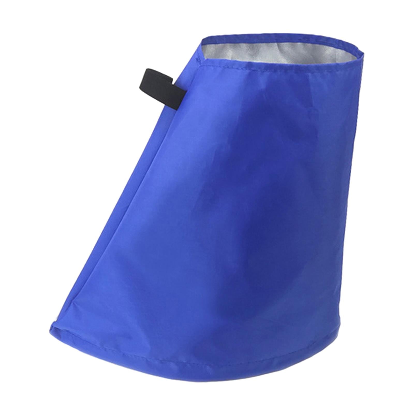 Car Charging Port Cover Dustproof Heat Insulation EV Charger Cover Blue