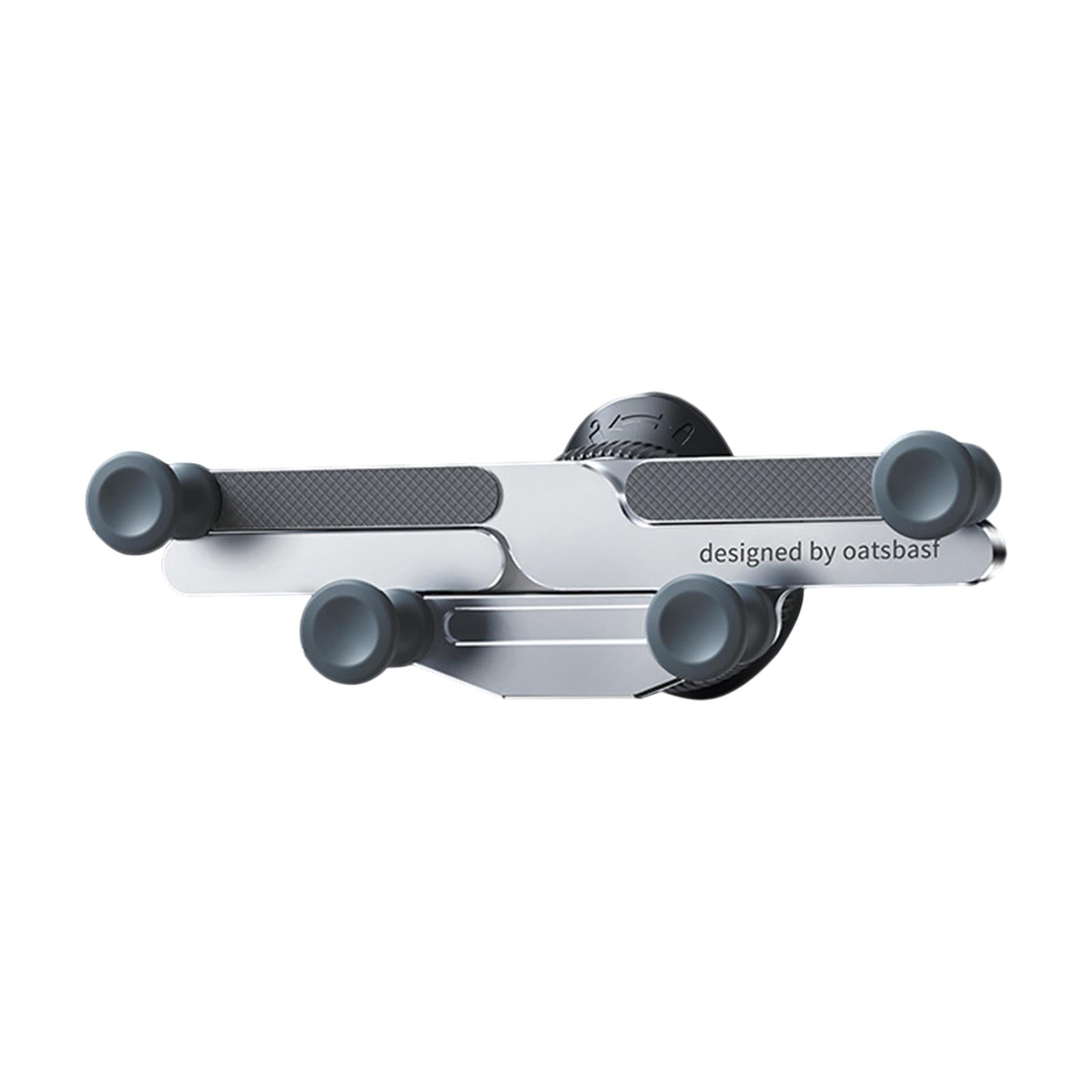Car Vent Phone Mount Mini Compact Auto Accessories Air Vent Car Phone Holder Silver