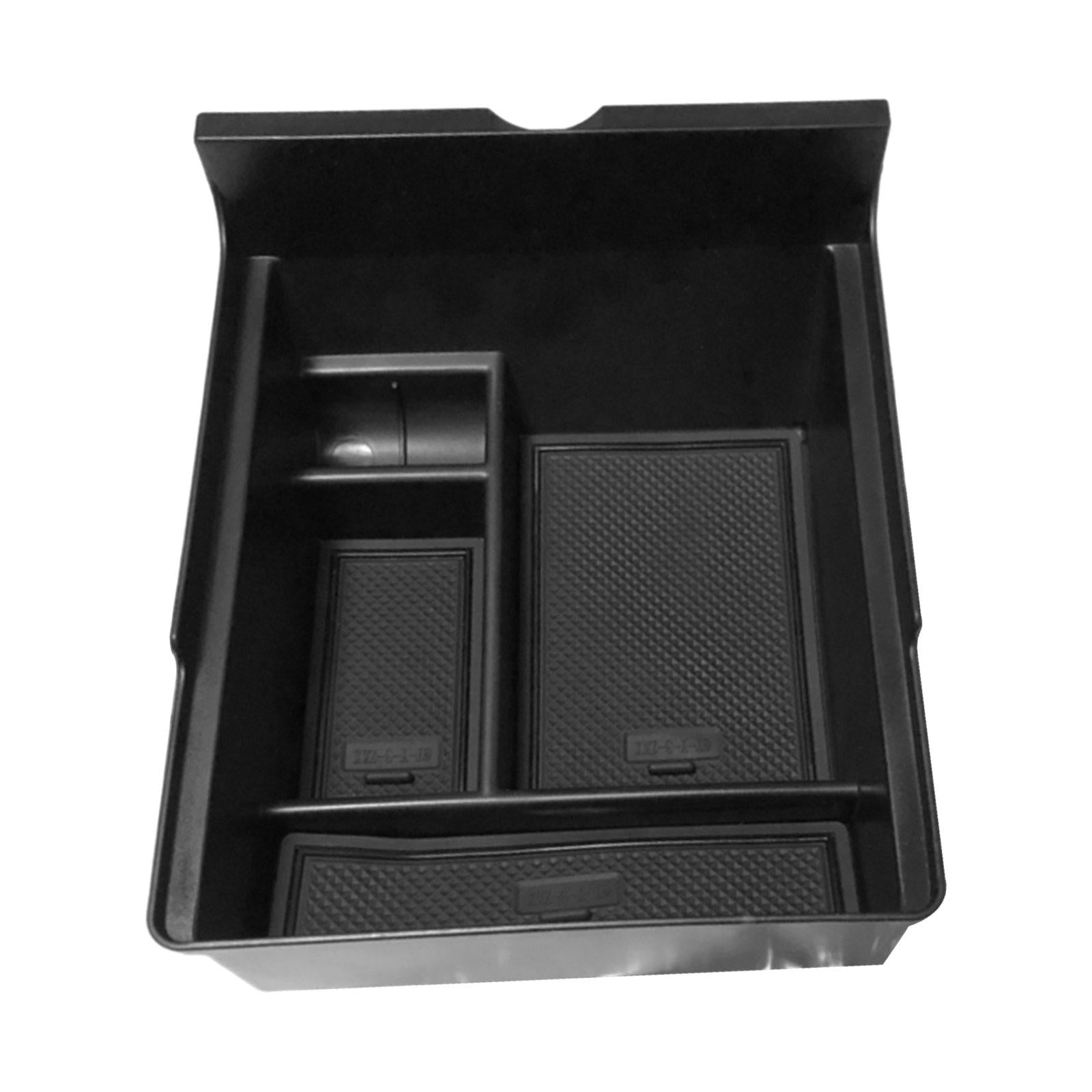 Black Center Console Organizer Tray Car for Tesla 2021-2022