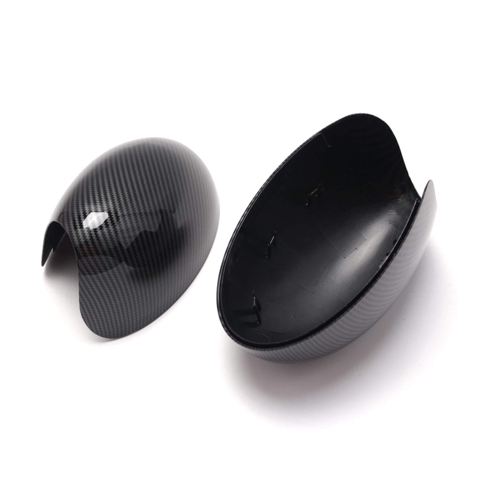 2Pcs Side View Mirror Covers RHD Only for BMW Mini Cooper 2000-2008 R52