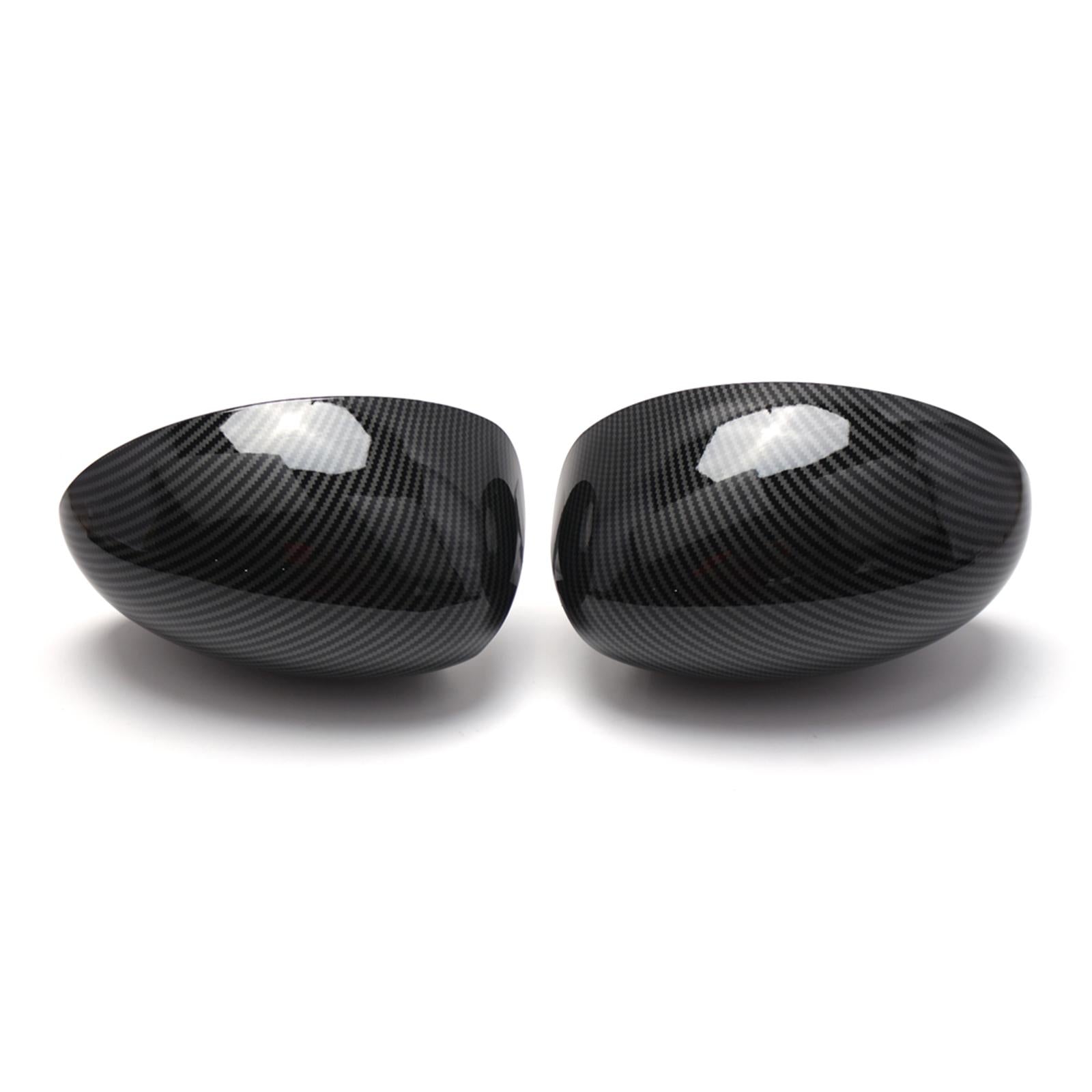 2Pcs Side View Mirror Covers RHD Only for BMW Mini Cooper 2000-2008 R52