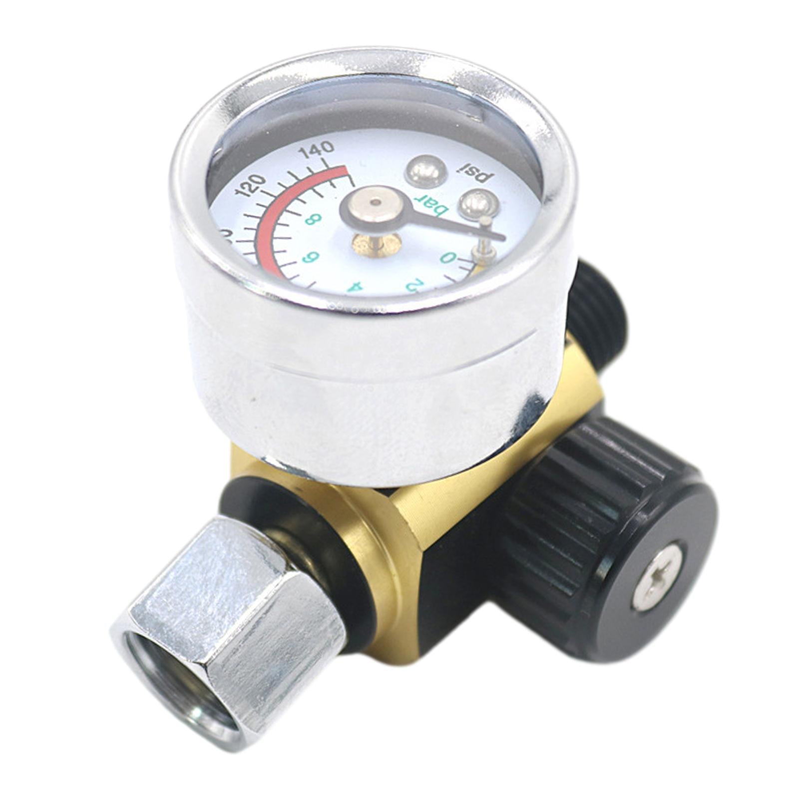 Paint Sprayer Air Pressure Regulator 1/4inch for Pneumatic Tool Compact