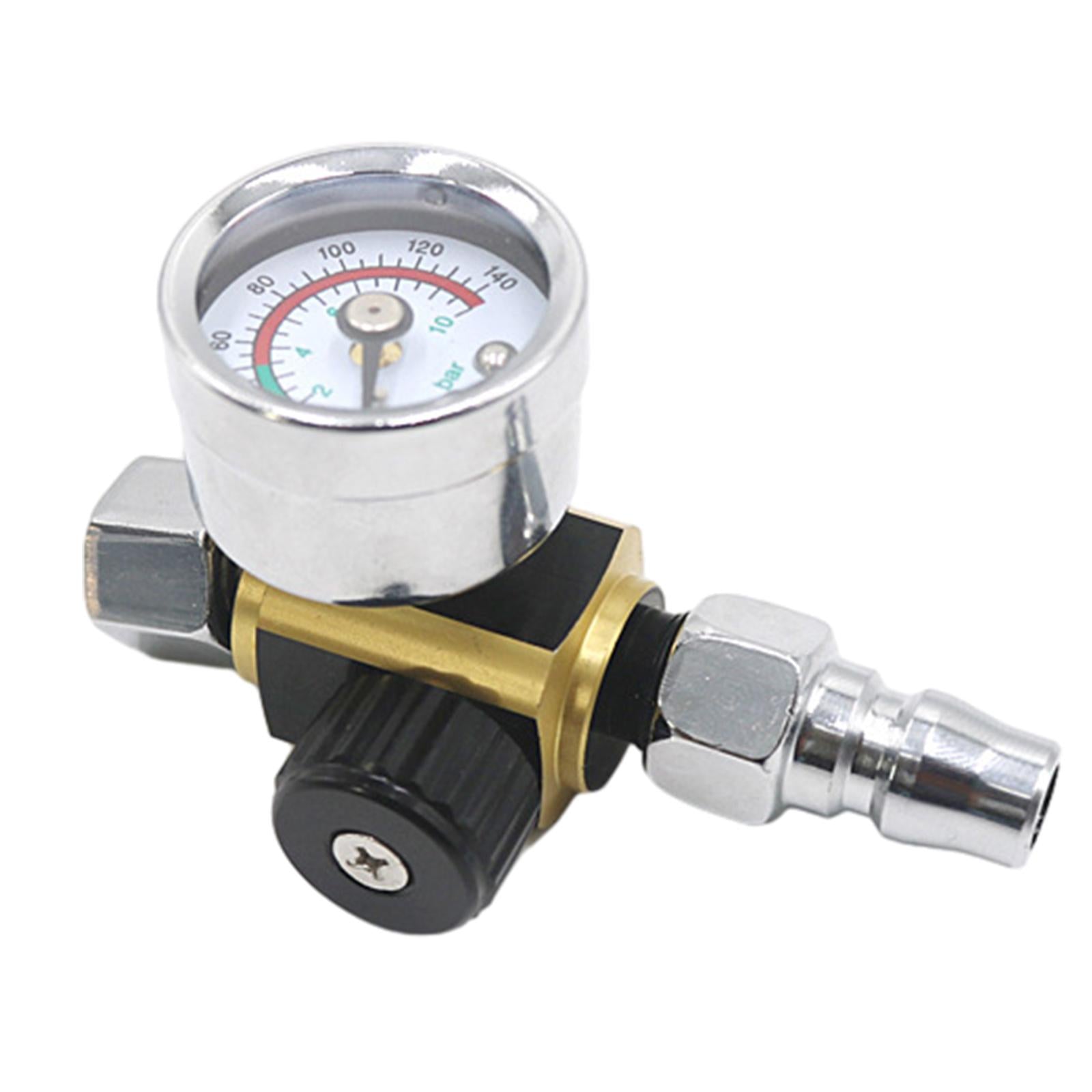 Paint Sprayer Air Pressure Regulator 1/4inch for Pneumatic Tool Compact