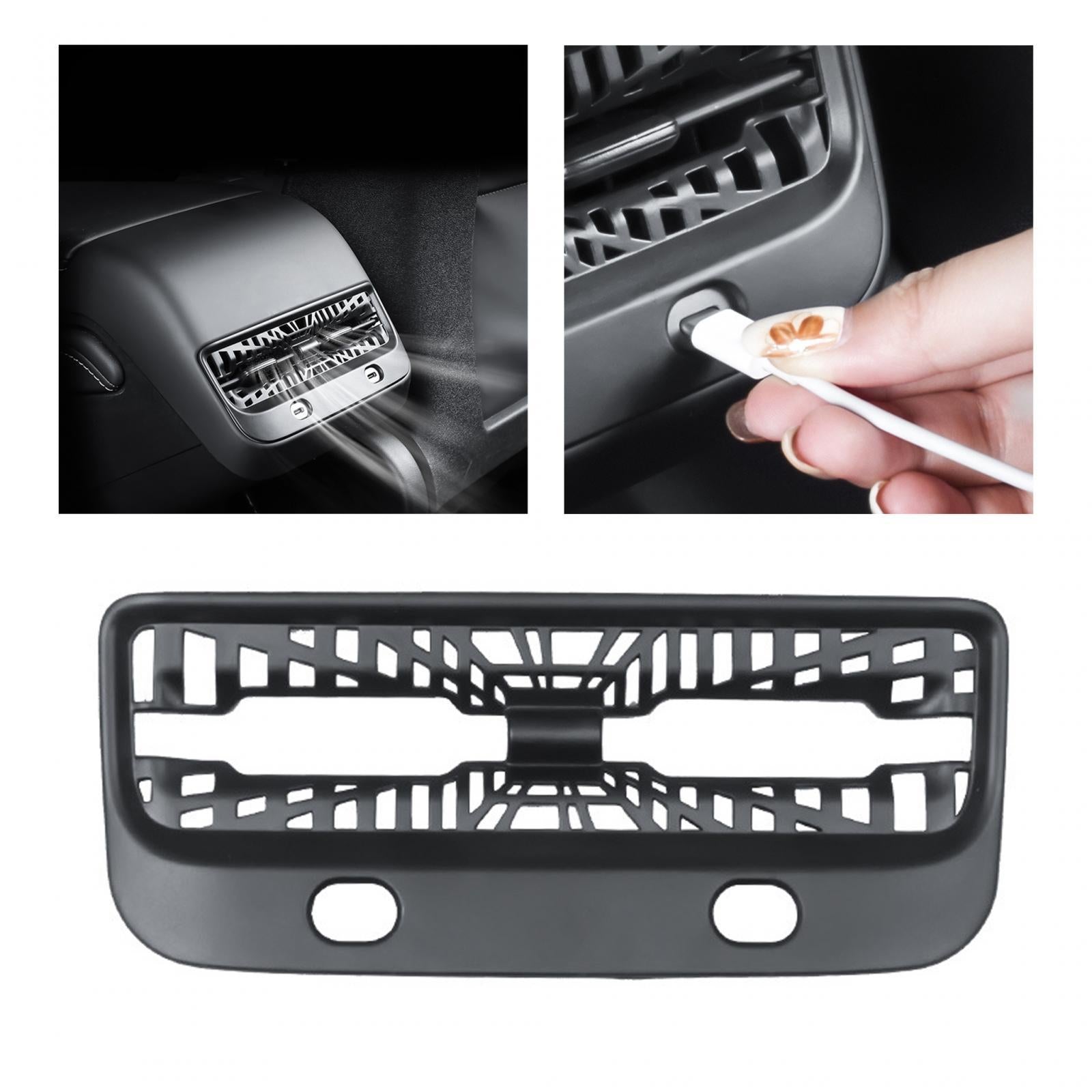 Rear Air Outlet Vent Trim Cover Spare Parts Durable for Tesla Model Y 3