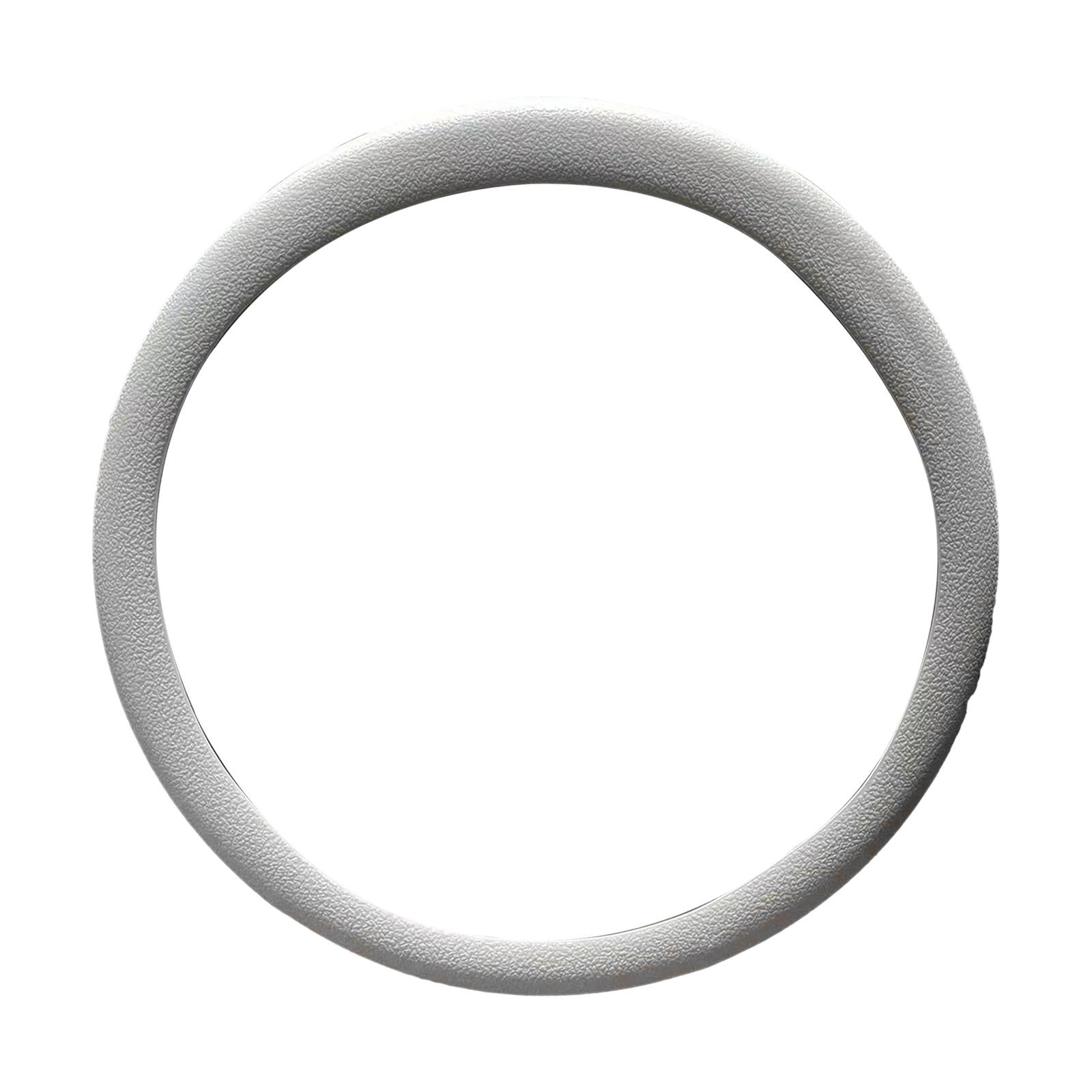 Car Steering Wheel Cover Decor Anti Slip Universal Protective Cover White