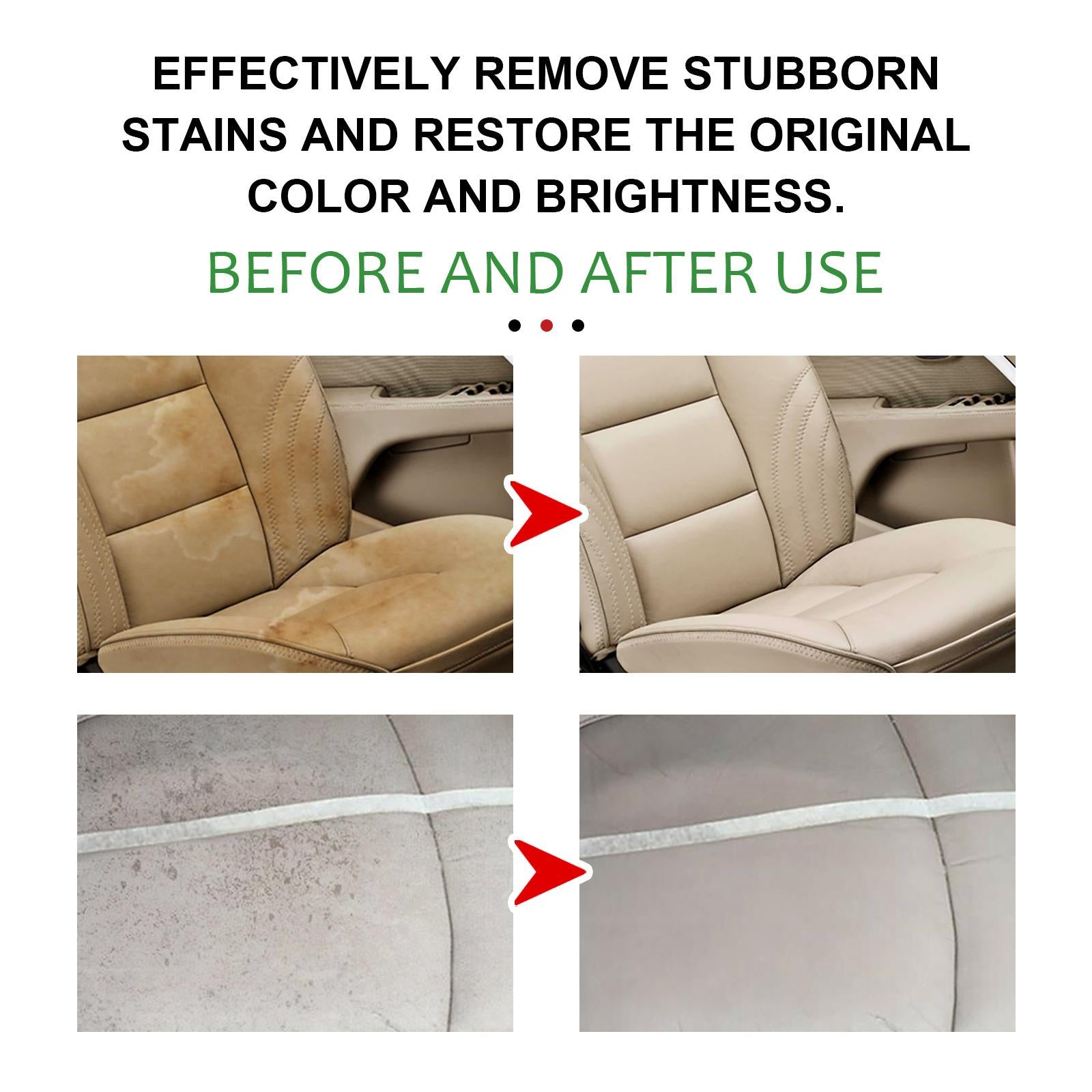 Cleaning Spray 100ml Tool Car Interior Foam Cleaner for PU Leather Seat