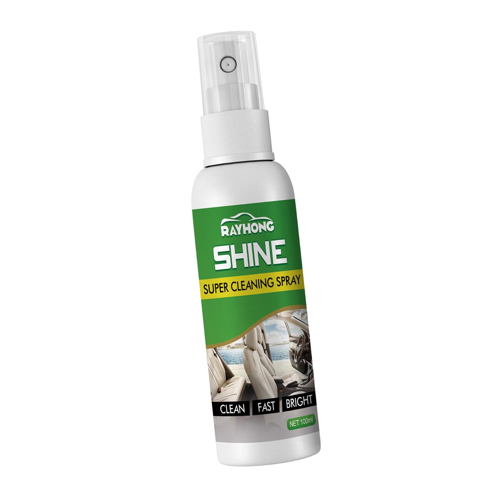 Cleaning Spray 100ml Tool Car Interior Foam Cleaner for PU Leather Seat