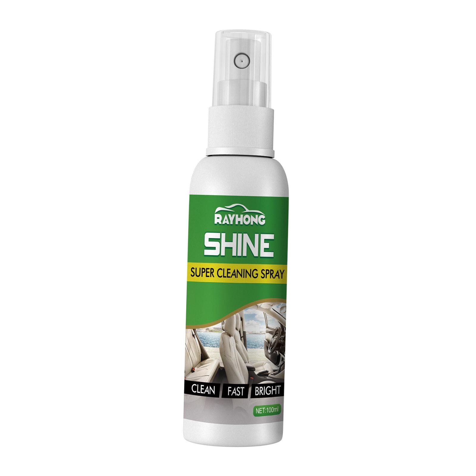 Cleaning Spray 100ml Tool Car Interior Foam Cleaner for PU Leather Seat