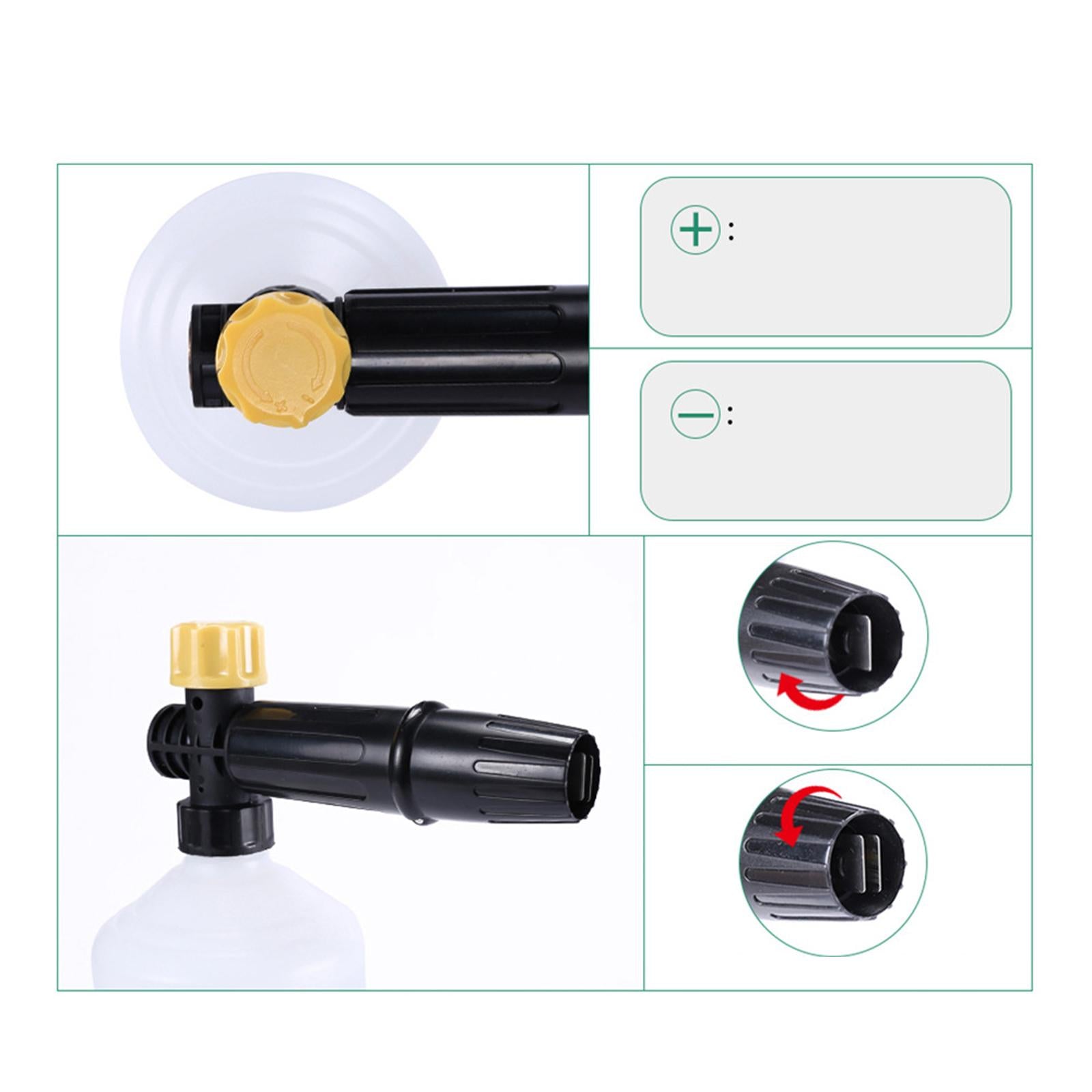 Foaming Pump Sprayer Handheld 1L Spraying Kettle for Car Wash Gardening Style A