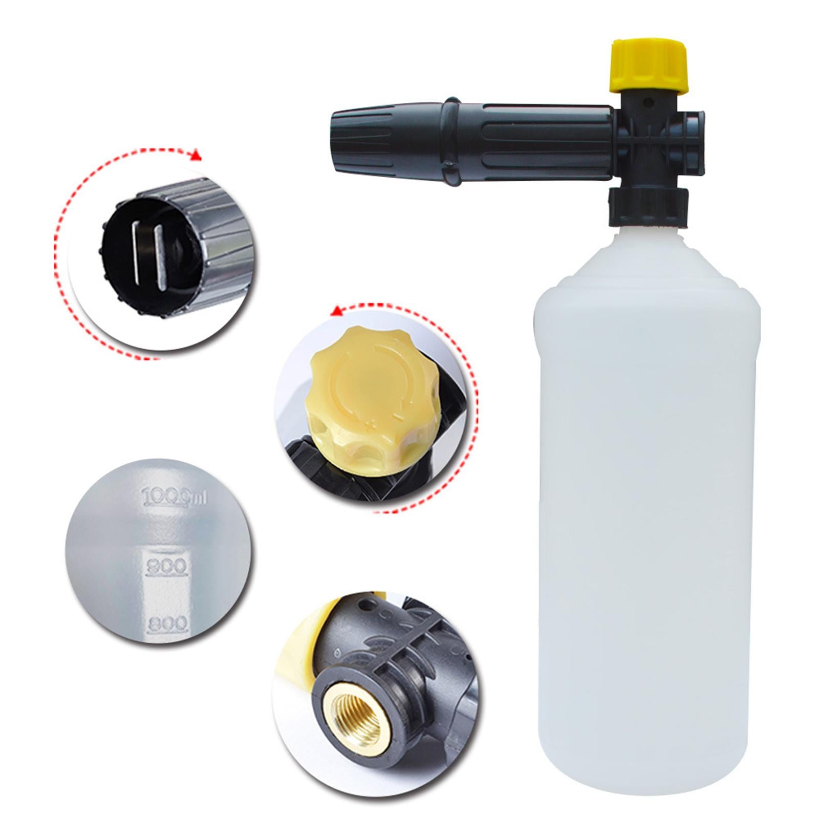 Foaming Pump Sprayer Handheld 1L Spraying Kettle for Car Wash Gardening Style C