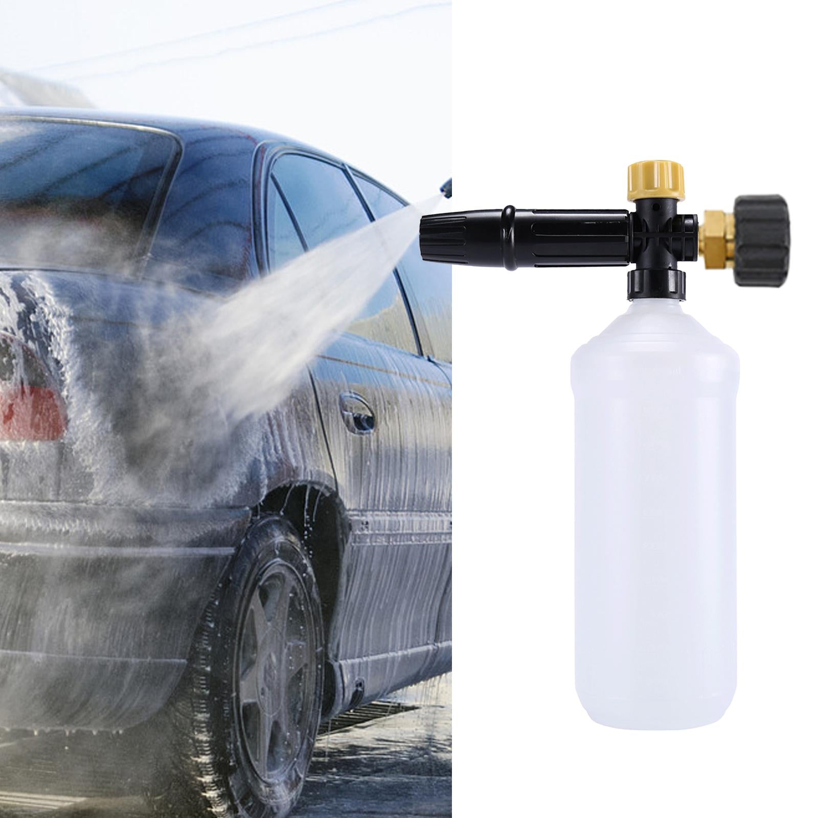 Foaming Pump Sprayer with Nozzle Foam Watering Can for Car Washing Lawn Style C