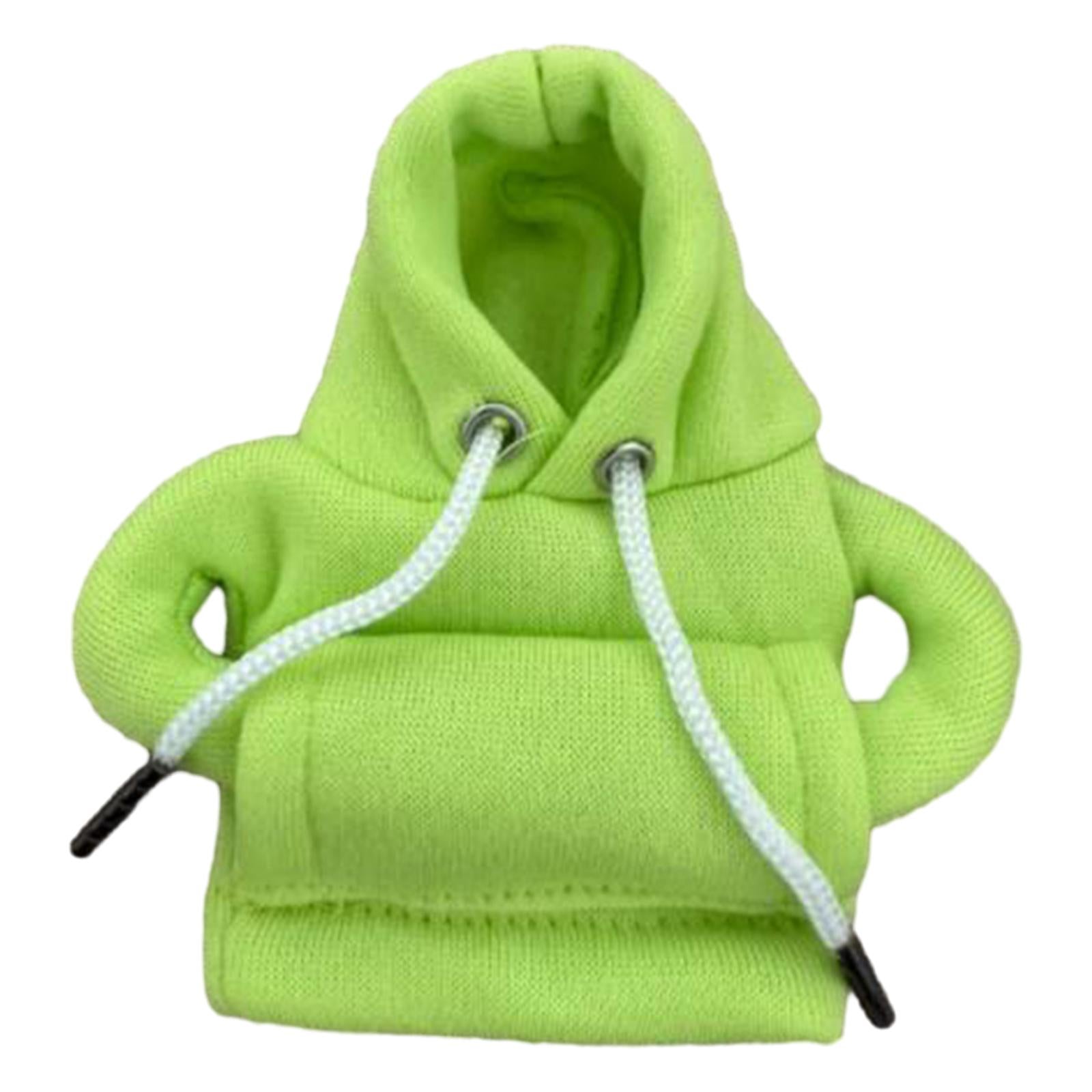Auto Gear Shifter Knob Cover Hoodie Sweatshirt Cloth Winter Warm Knob Hoodie Green