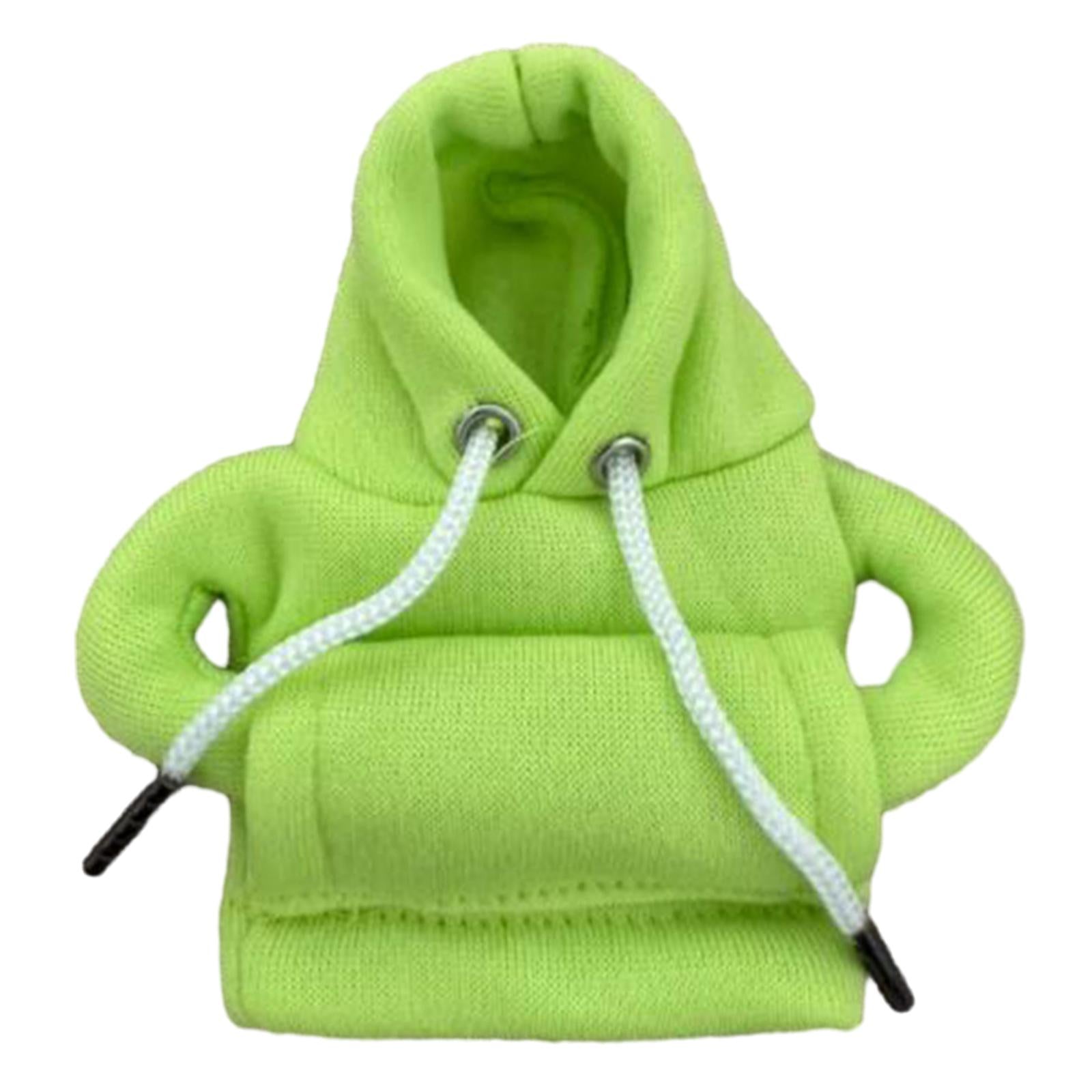 Auto Gear Shifter Knob Cover Hoodie Sweatshirt Cloth Winter Warm Knob Hoodie Green
