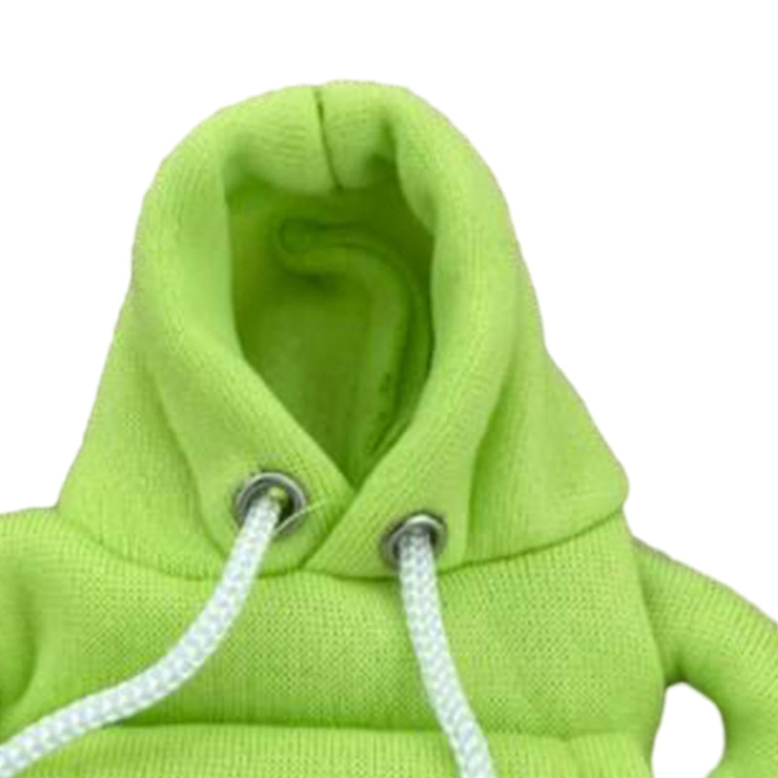 Auto Gear Shifter Knob Cover Hoodie Sweatshirt Cloth Winter Warm Knob Hoodie Green