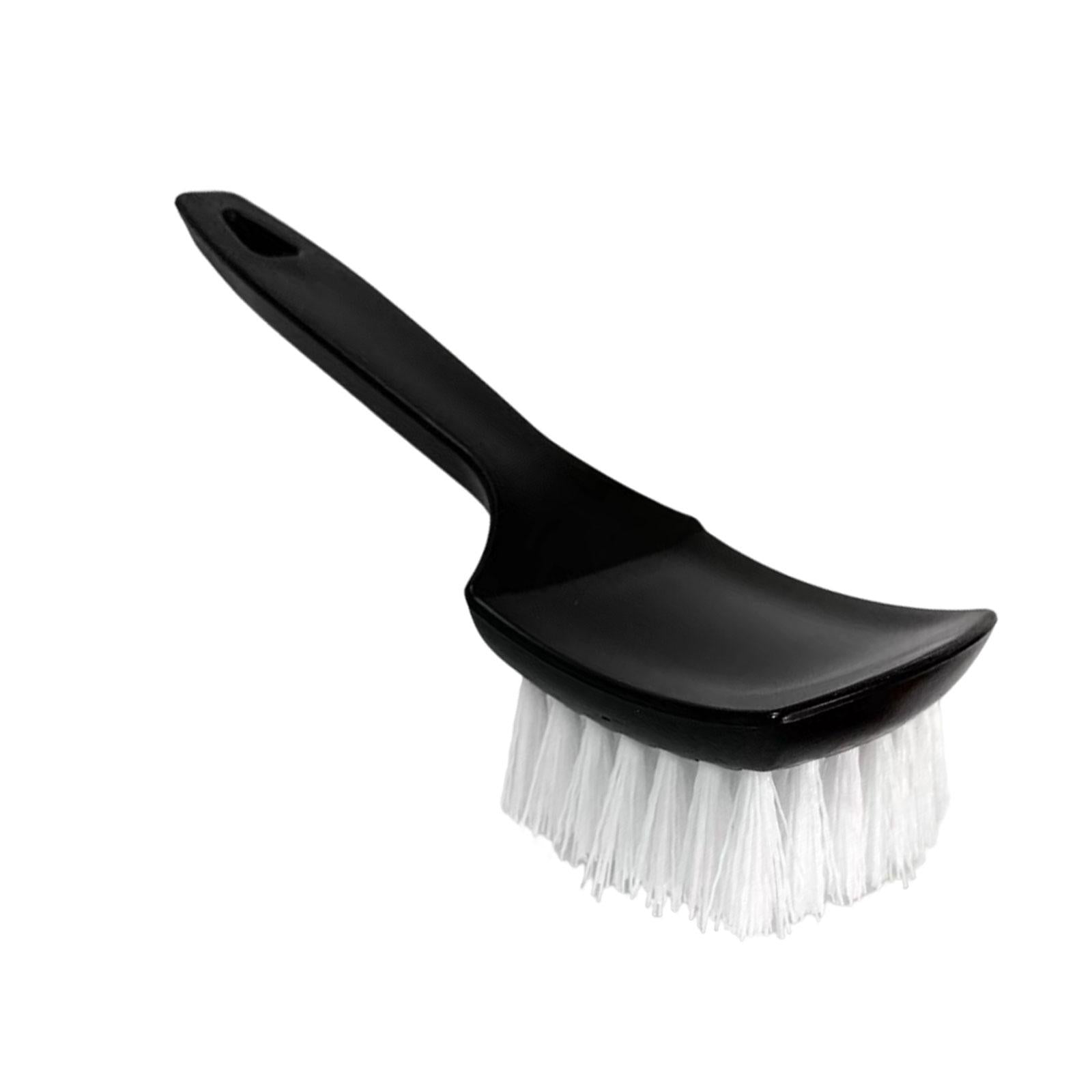 Car Tire Brush Wheel Cleaning Brush for Cleaning Carpets Auto Detailing White