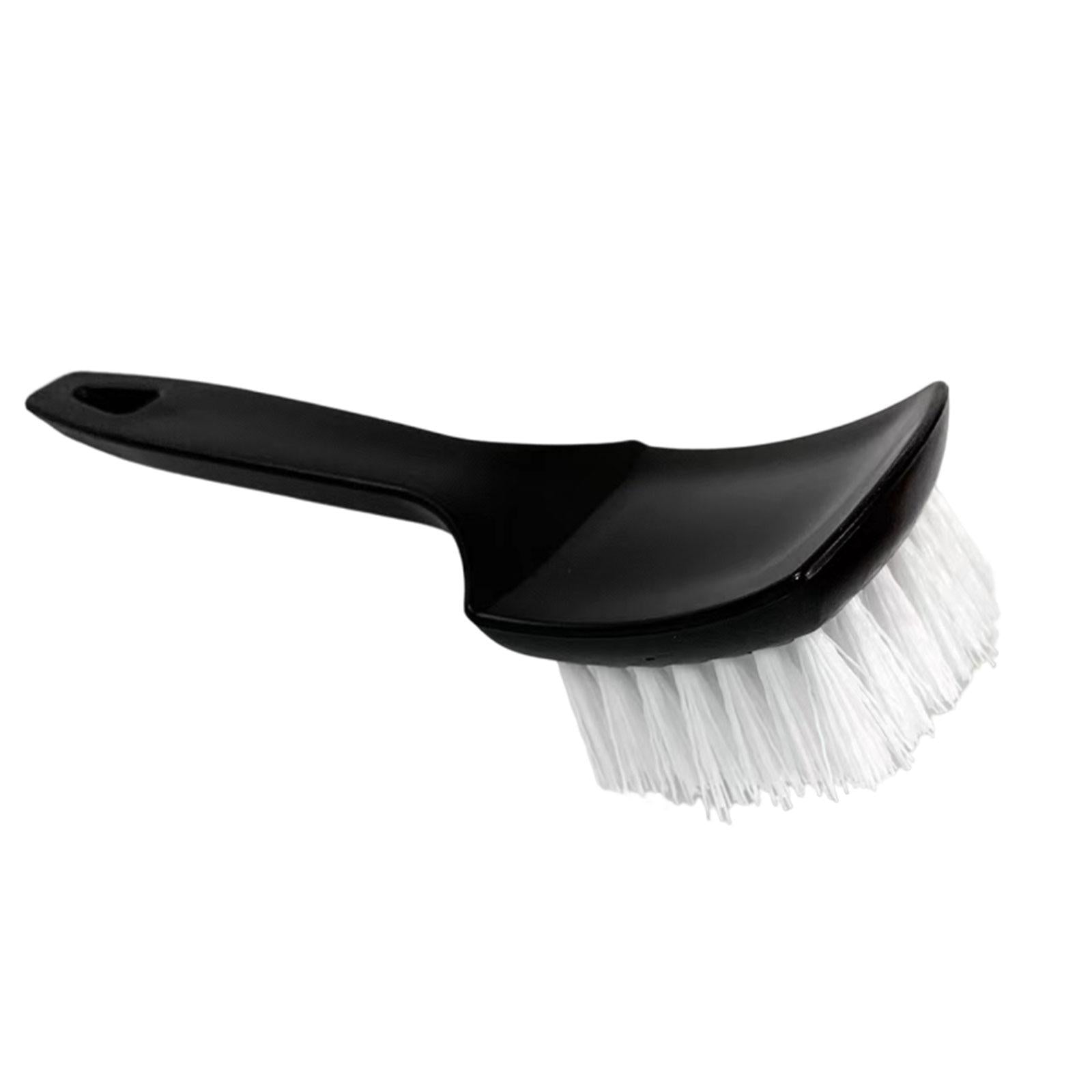 Car Tire Brush Wheel Cleaning Brush for Cleaning Carpets Auto Detailing White