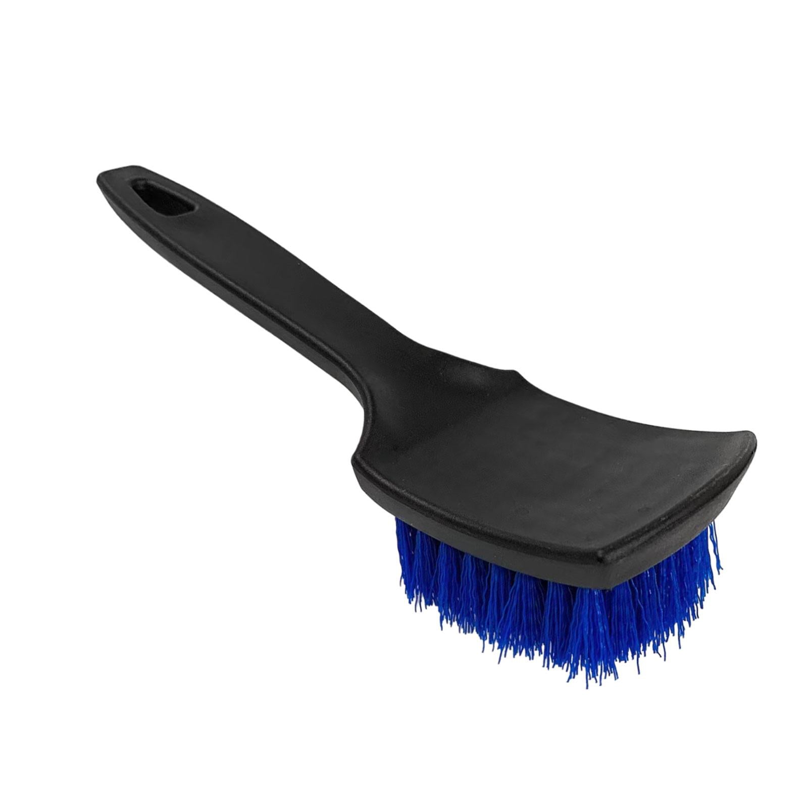 Car Tire Brush Wheel Cleaning Brush for Cleaning Carpets Auto Detailing Blue