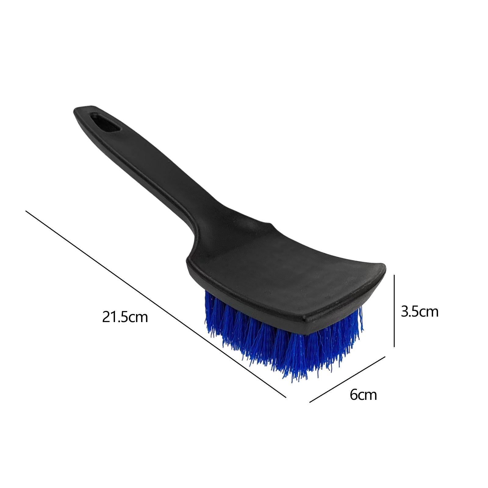 Car Tire Brush Wheel Cleaning Brush for Cleaning Carpets Auto Detailing Blue