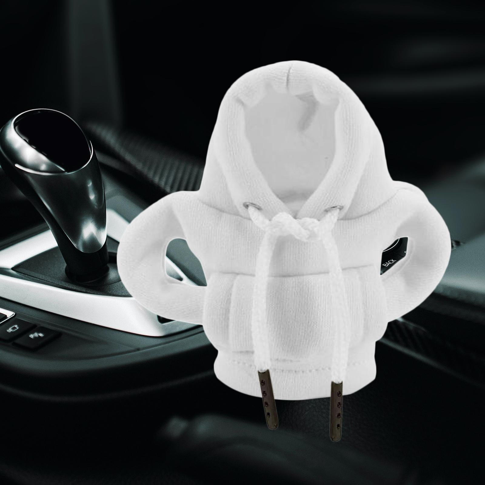 Gear Shifter Lever Knob Cover Hoodie Sweatshirt Festival Shifter Lever Decor
