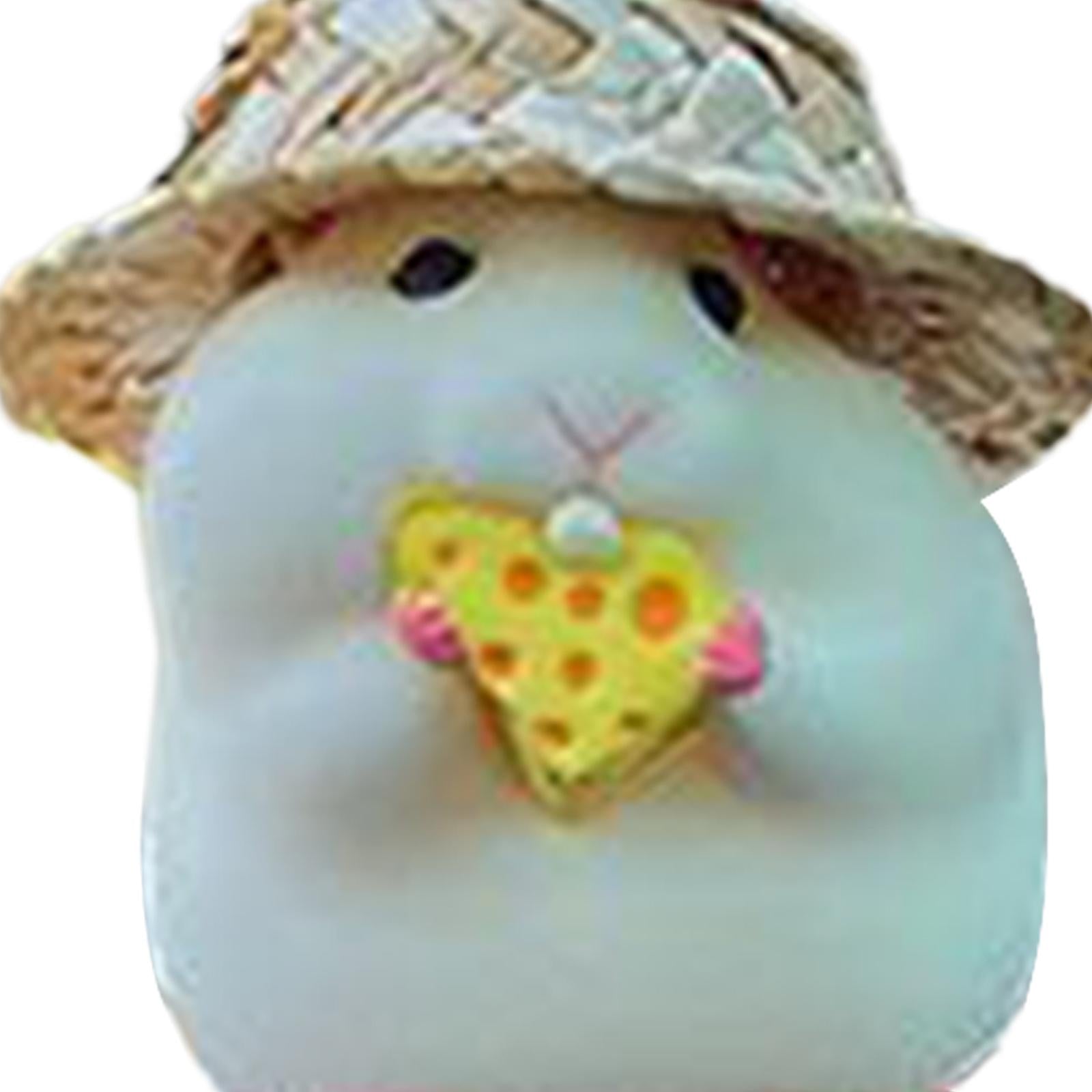 Funny Car Dashboard Decoration Hamster Car Interior Decoration Car Ornament Style D